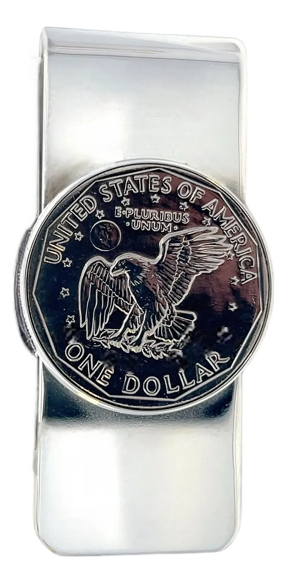 Tiffany & Co One Dollar Coin Money Clip Sterling Silver Estate