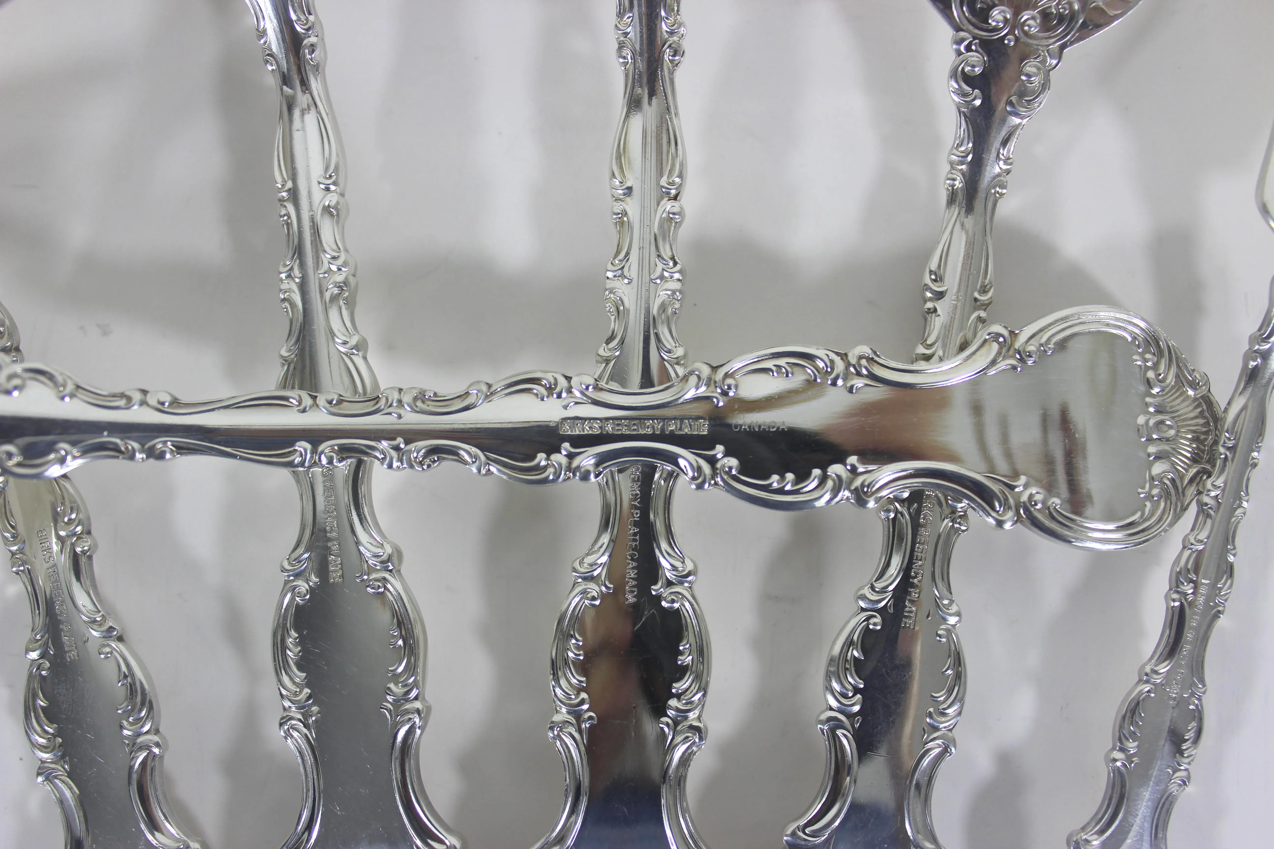 【Birks】ティーポット 【シルバープレート】Regency Plate Birks Regency Plate Luncheon Set for 12 plus Serving Pieces