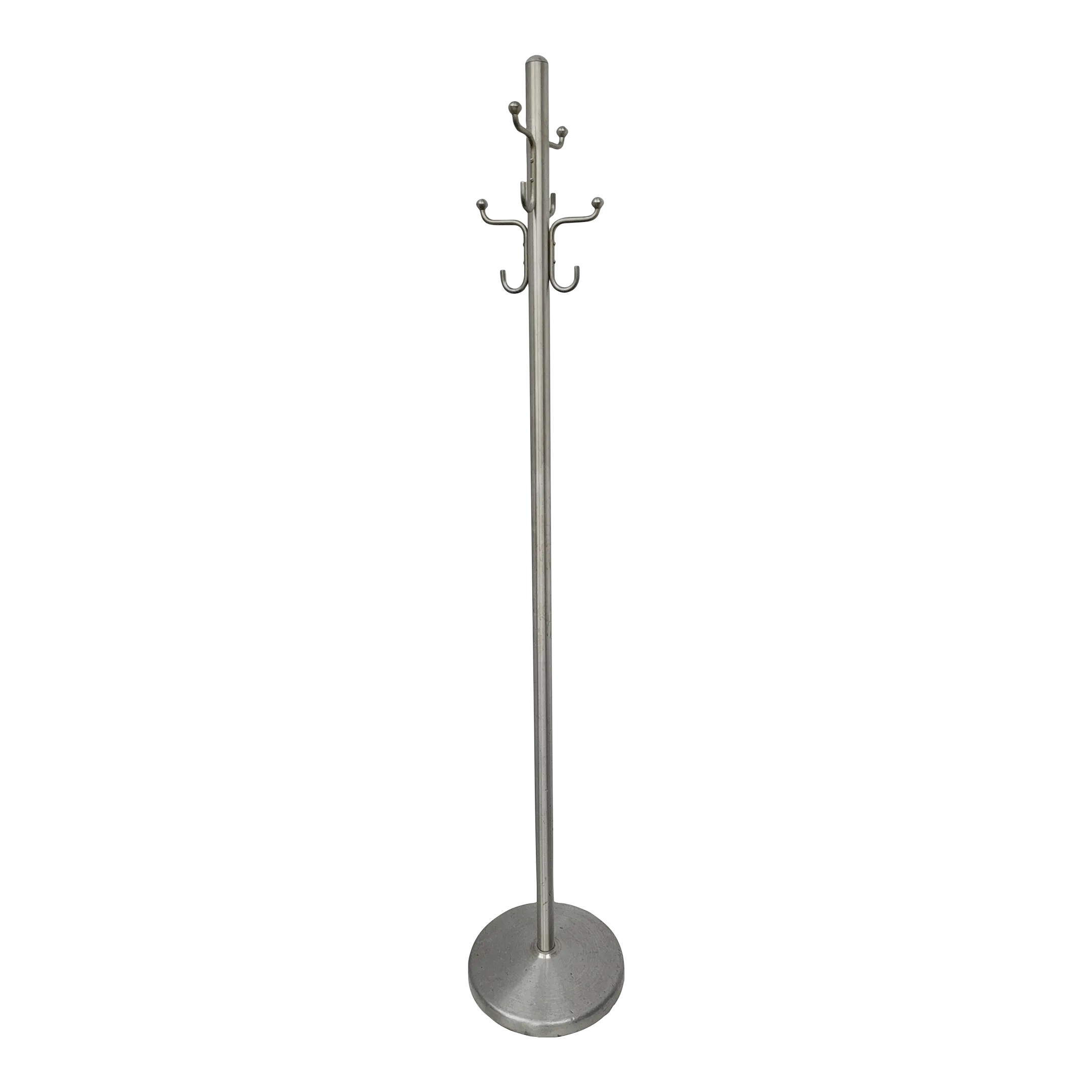 1970s Mid Century Modern Industrial Freestanding Coat Rack Chairish