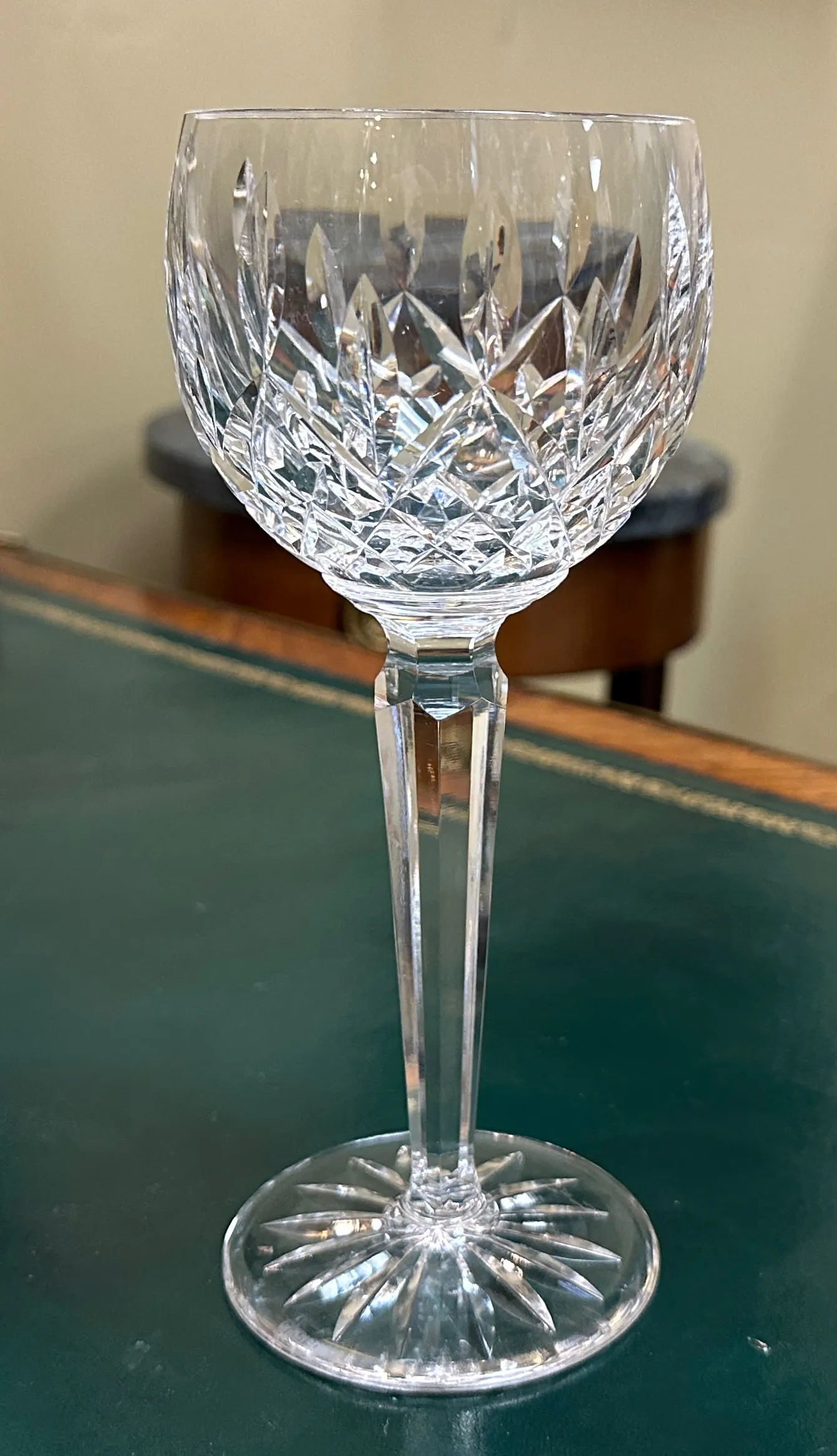 Waterford Lismore Hock Wine Glasses, 7 1/2\", Set of 8