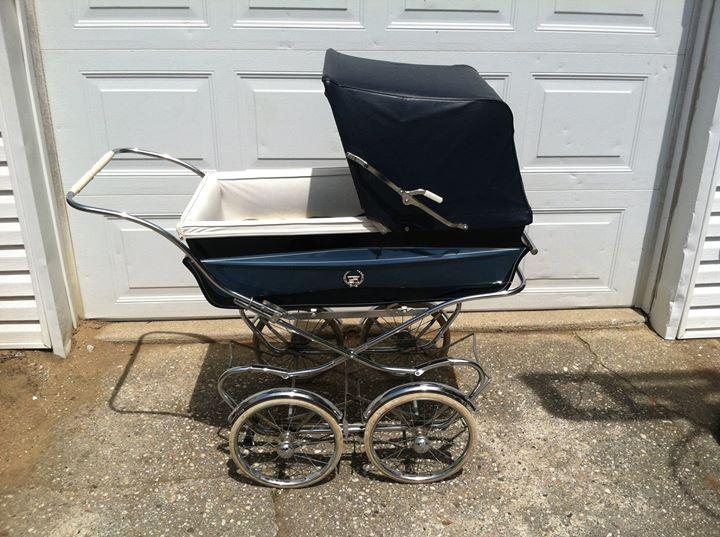 Vintage 1950s Baby Carriage Buggy Stroller Bilt Rite ( Cadillac)