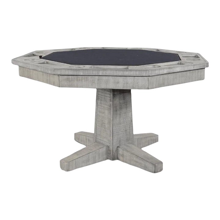 Poker Table With Reversible Table Top Convertible to Dining Table ...