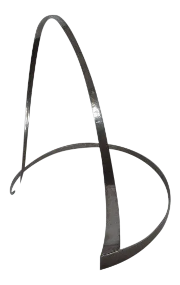 1960s Mid-Century Modern Paul Sisko Stainless Steel Sculpture