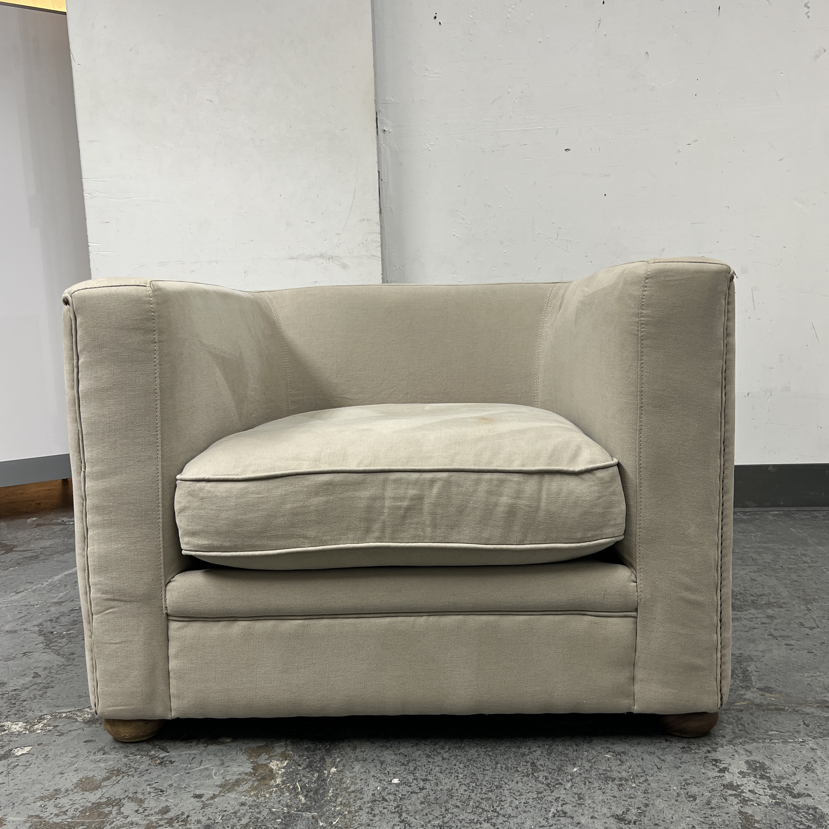Restoration hardware club chair sale