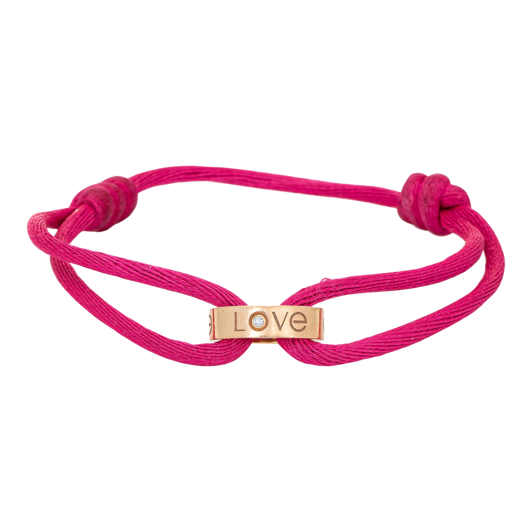Cartier love shop rope bracelet