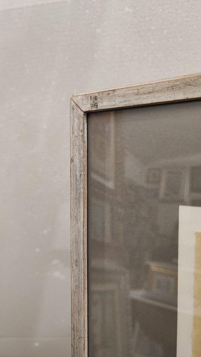 Enrico Baj, Untitled, 1986, Pencil Drawing on Cardboard, Framed