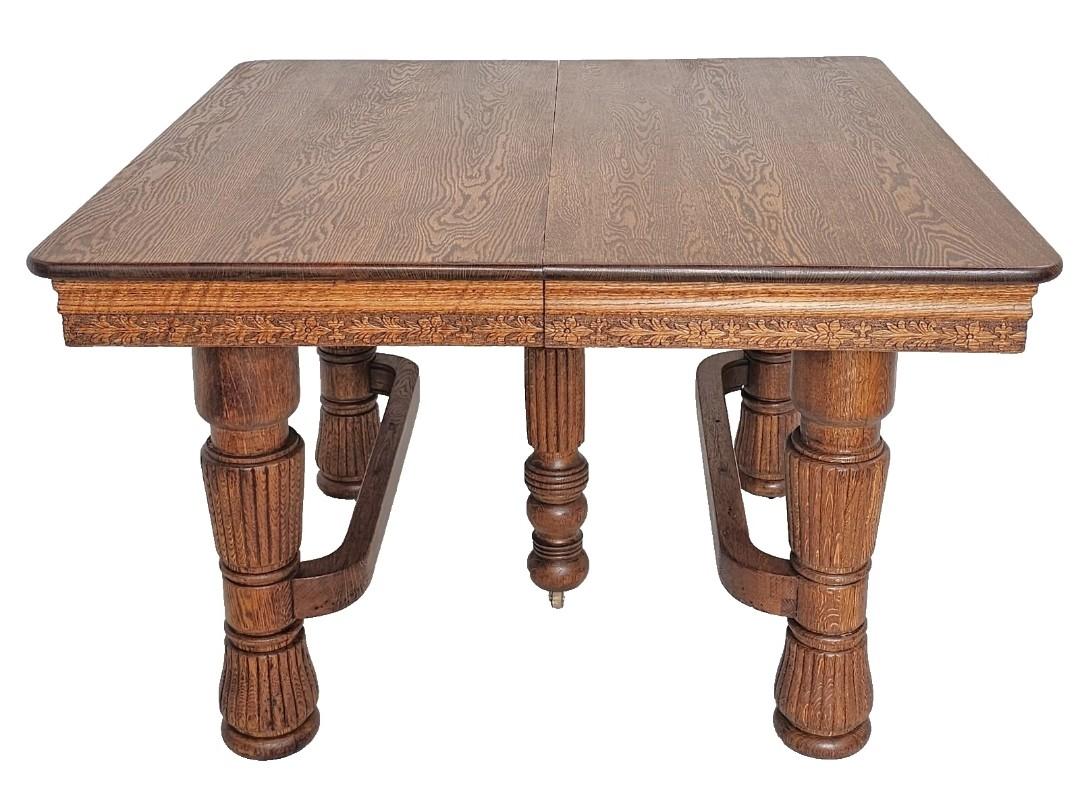 antique dining table 骨董家具 Dining Table 72Inch Antique Oak (FSR-DT72AO) By Home Trends