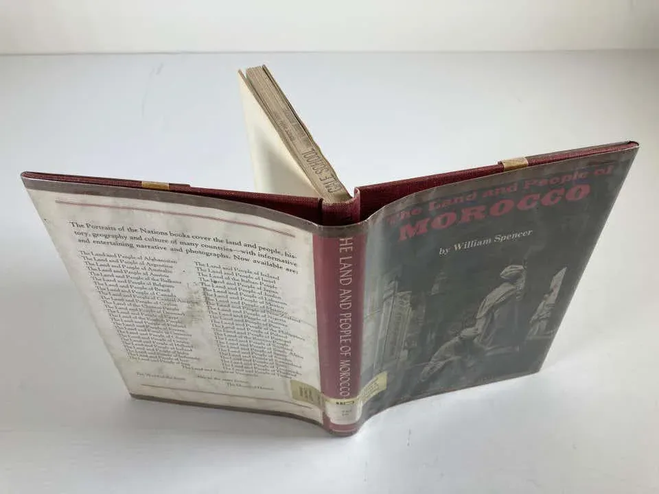 The Land and People of Morocco by William Spencer, 1973 Book