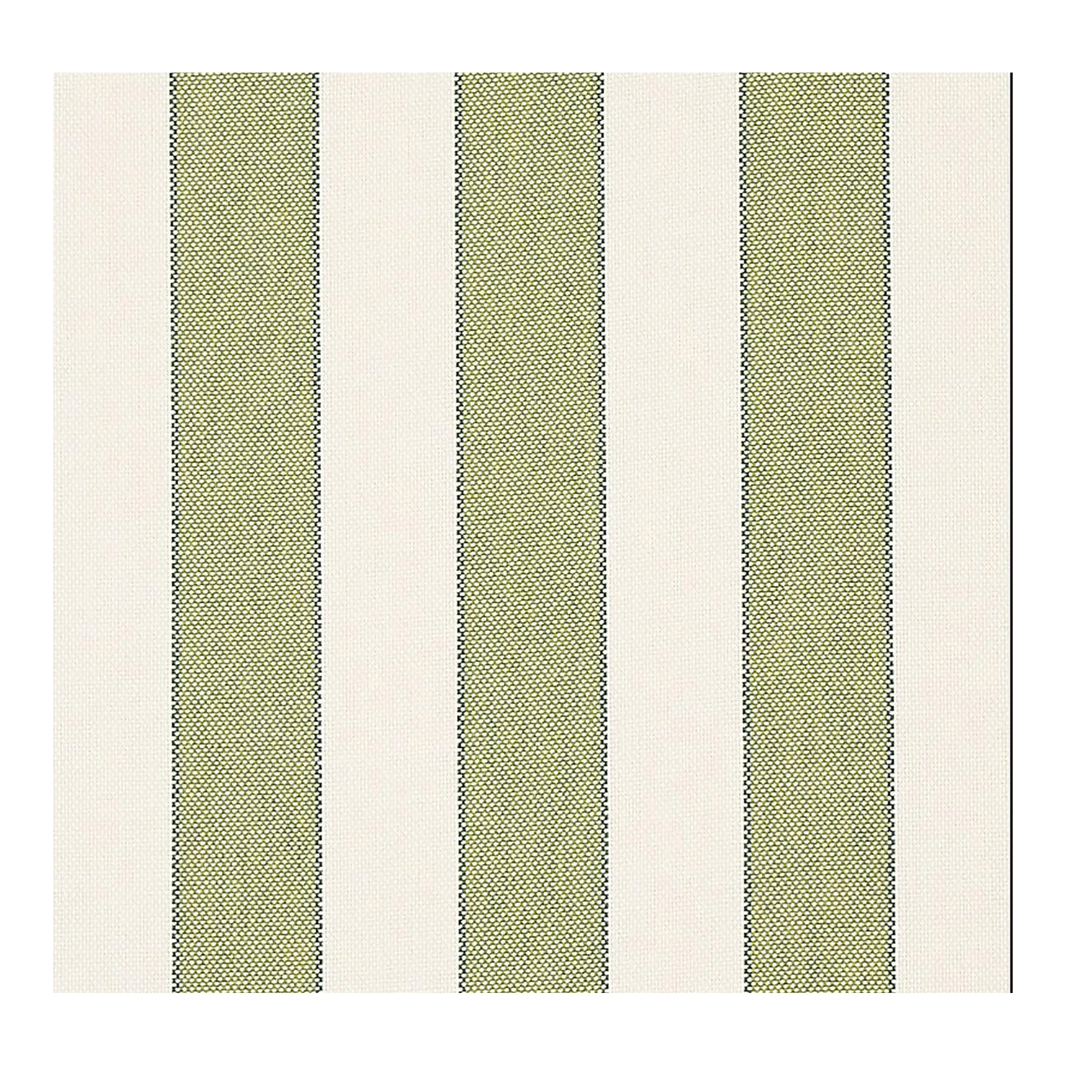 Remnant Schumacher Blumont Stripe Indoor/Outdoor Fabric 79055 / Green