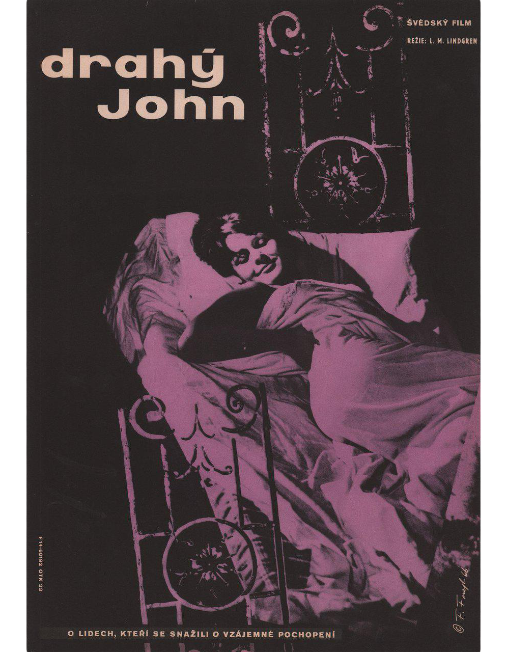 Dear John 1964 Czech A3 Film Poster | Chairish
