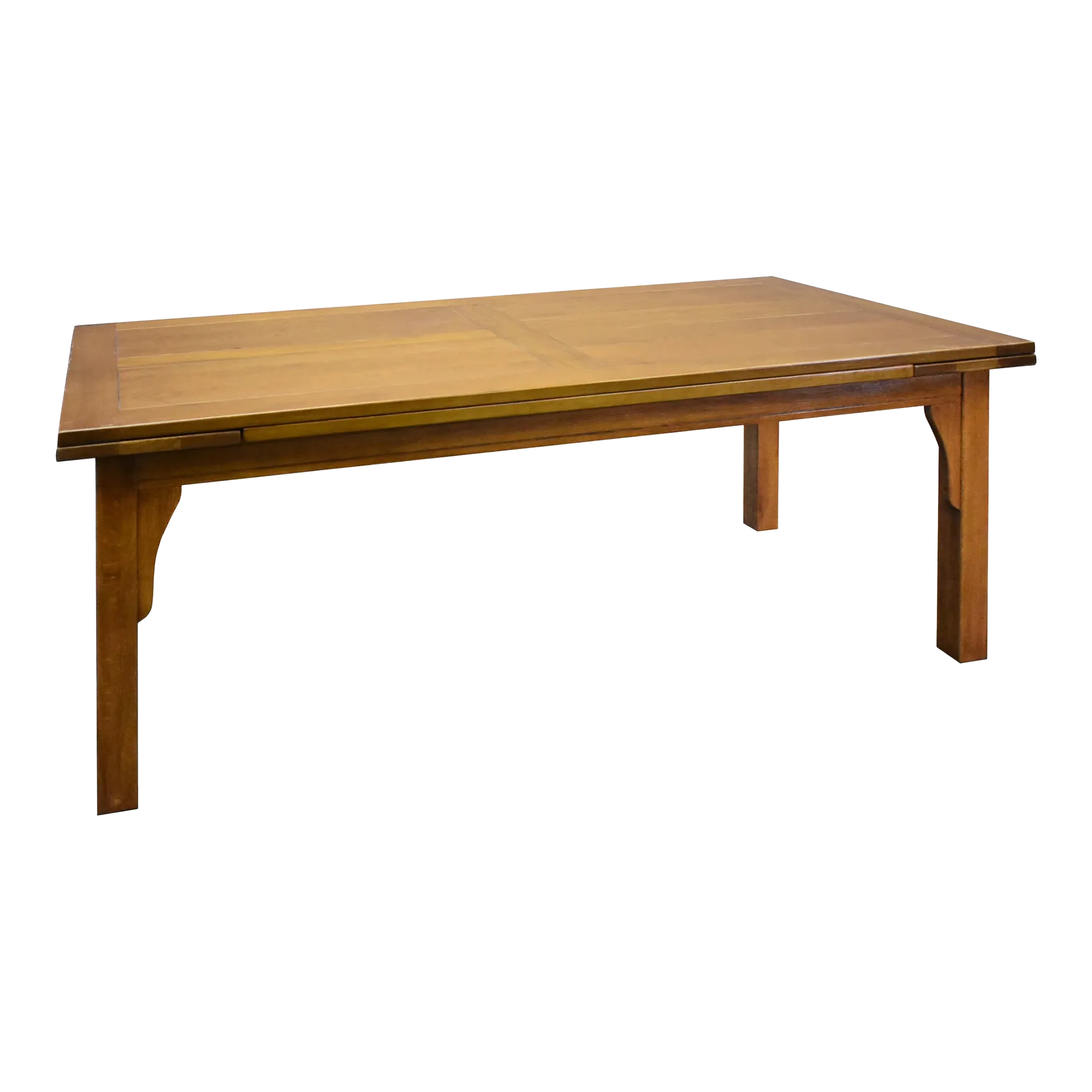 Crafters and Weavers Mission Stow Leaf Dining Table Light Oak Chairish