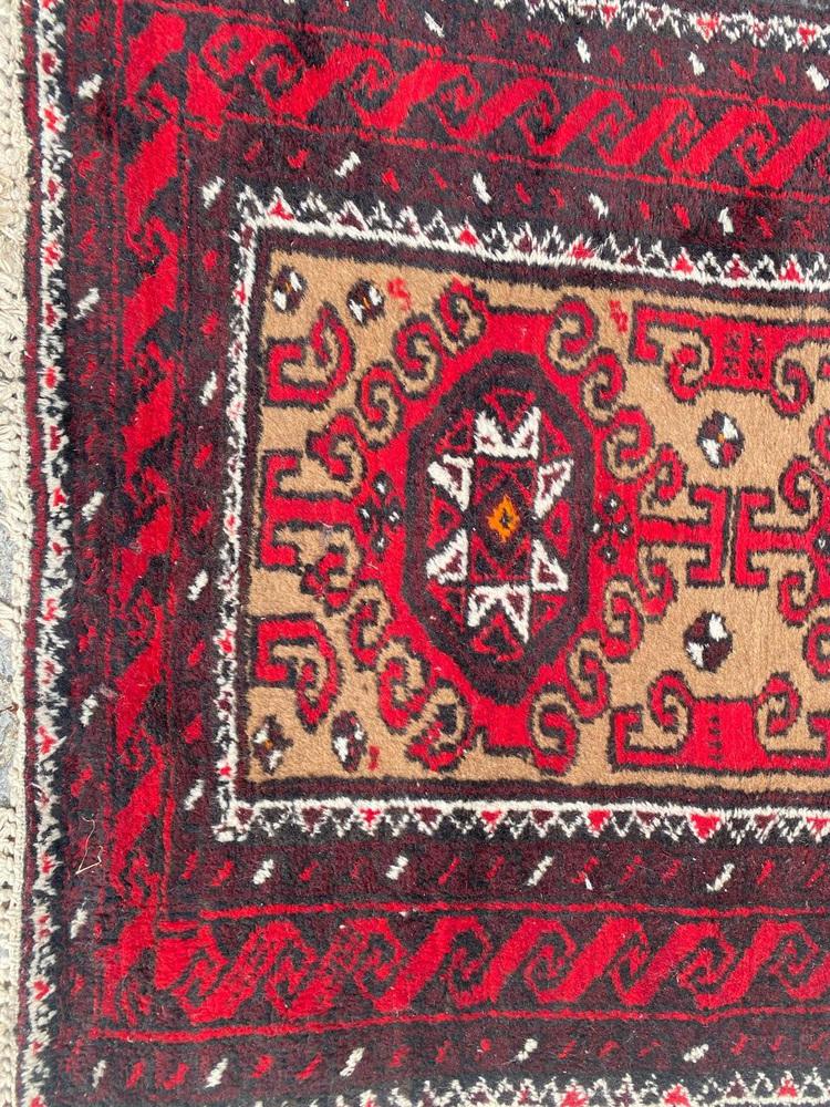 Vintage Baluch Rug, 1950s