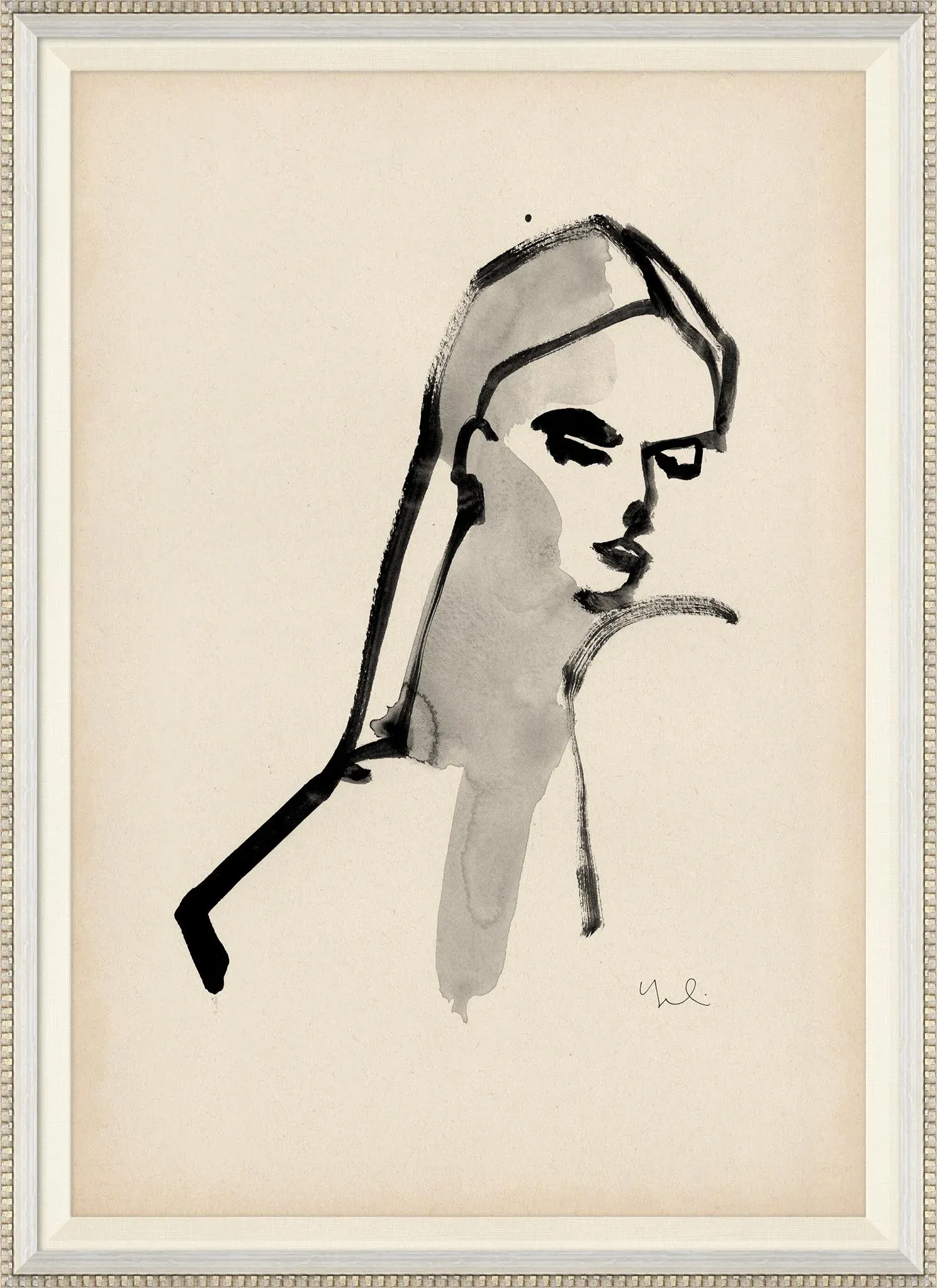 Carrier & Company for Soicher Marin \'Helga I\' Framed Figurative Print
