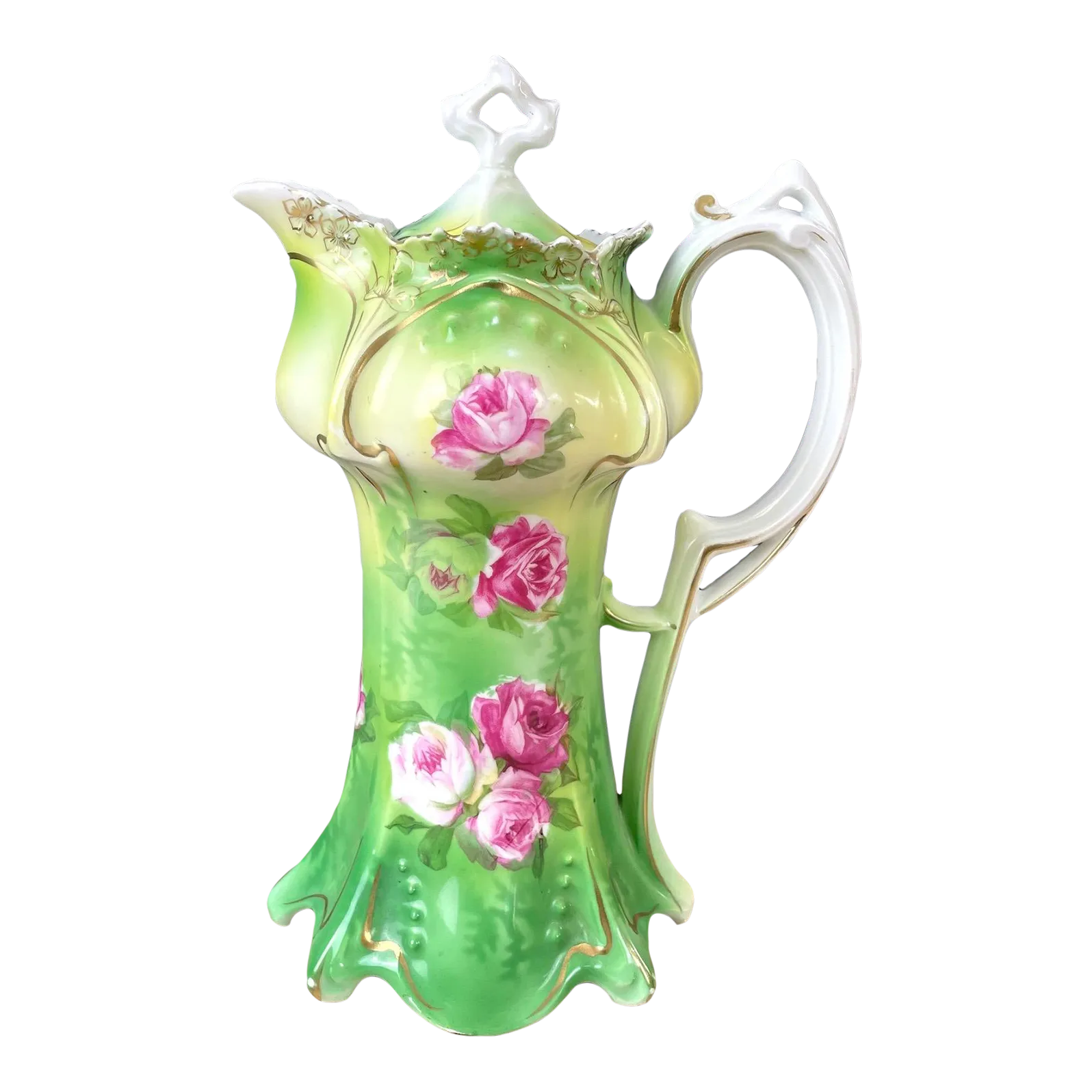 1900s Antique Victorian Chocolate Pot by R. S. Prussia Chairish