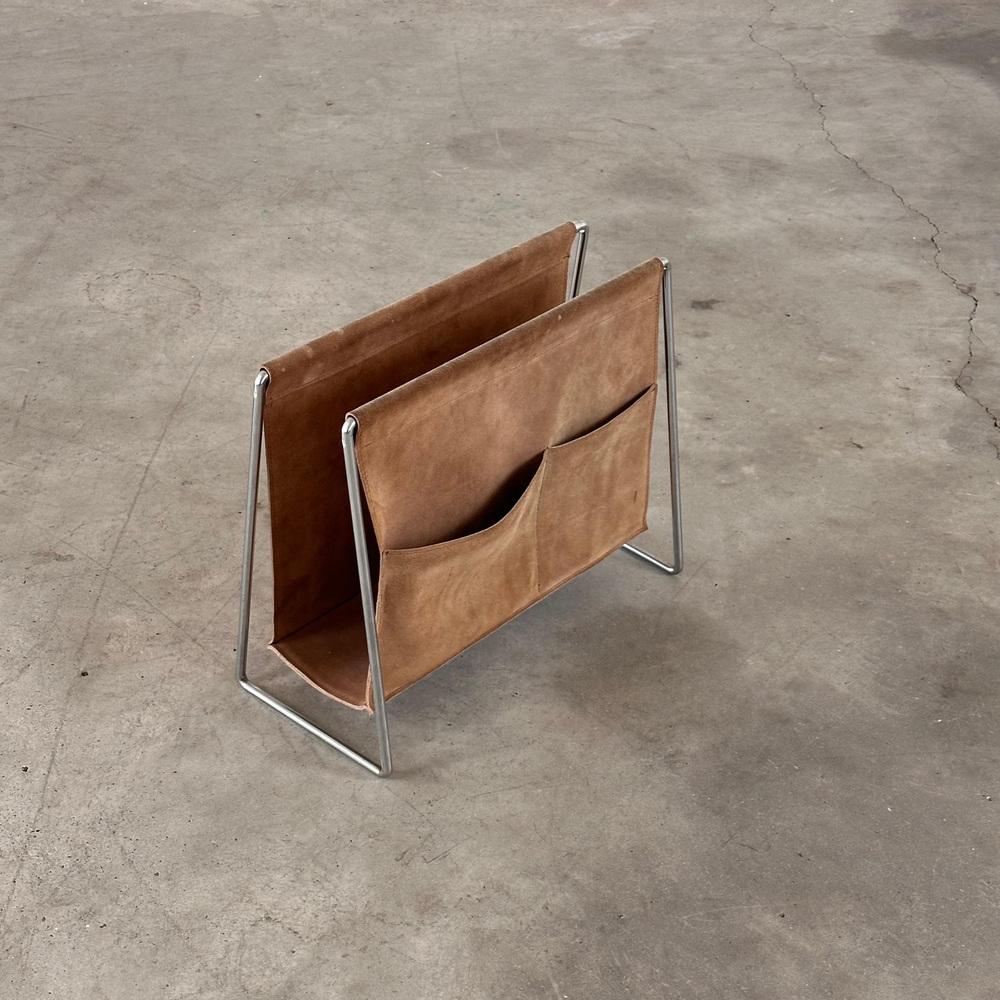 Vintage Bachelor Magazine Rack attributed to Verner Panton for
