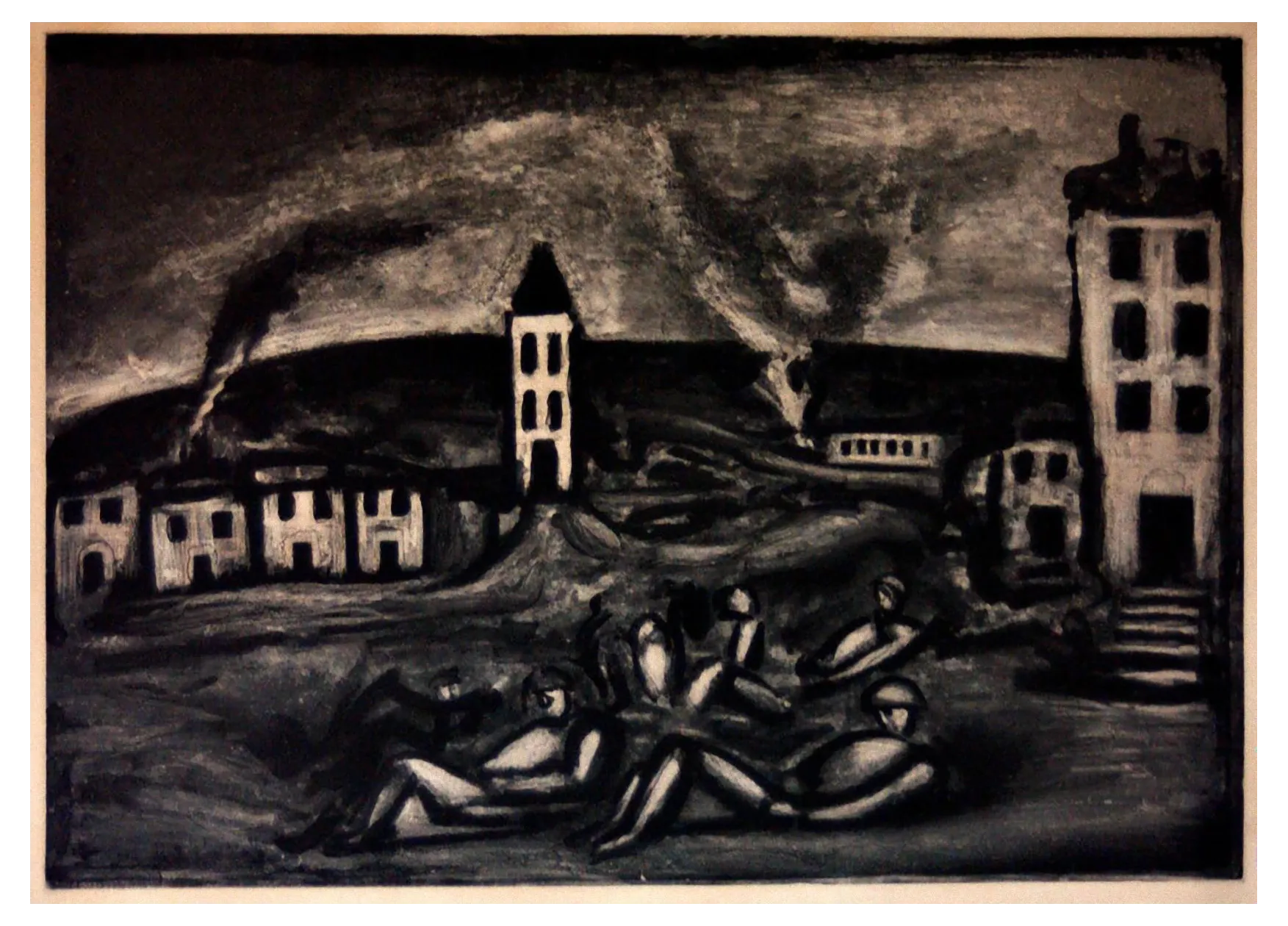 Georges Rouault, Mon Doux Pays, Ou Etes-Vous?, Original Etching, 1940s