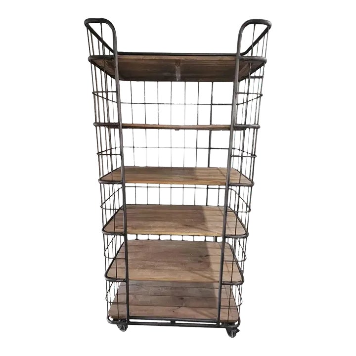 Restoration Hardware Bakers Rack | Chairish