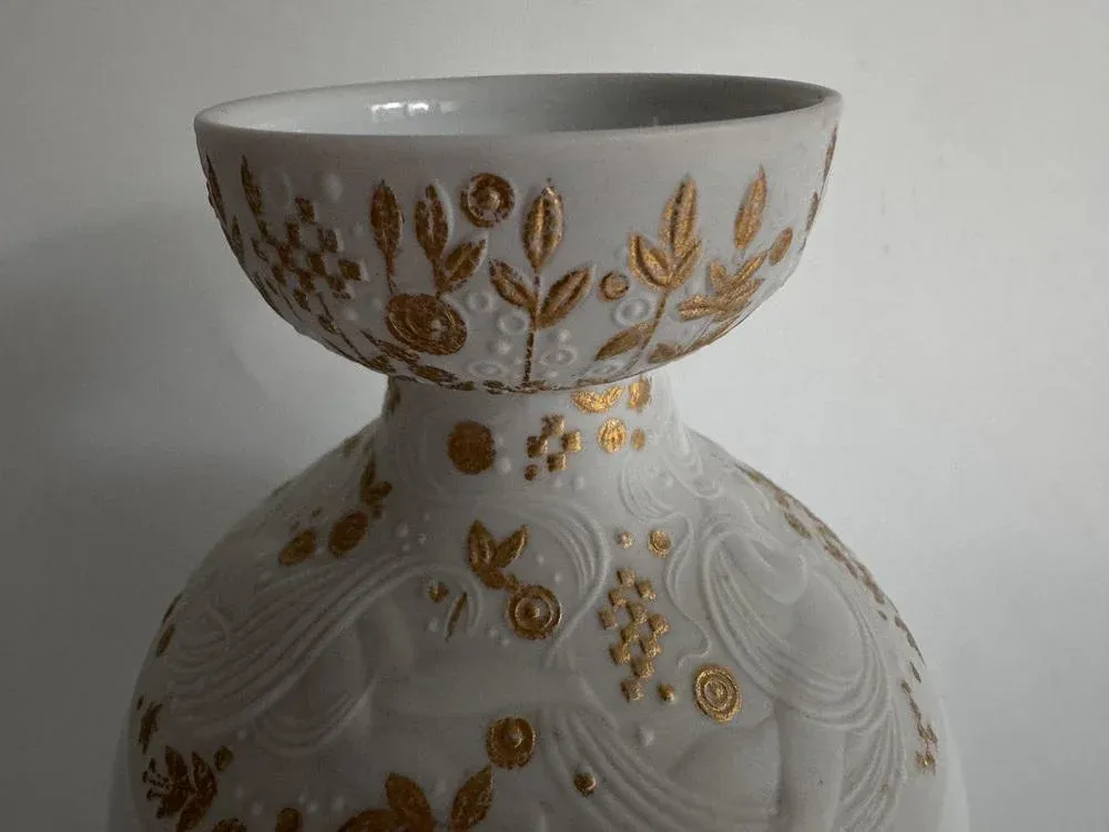 Zauberflöte Papageno Vase by Björn Wiinblad for Rosenthal, 1960