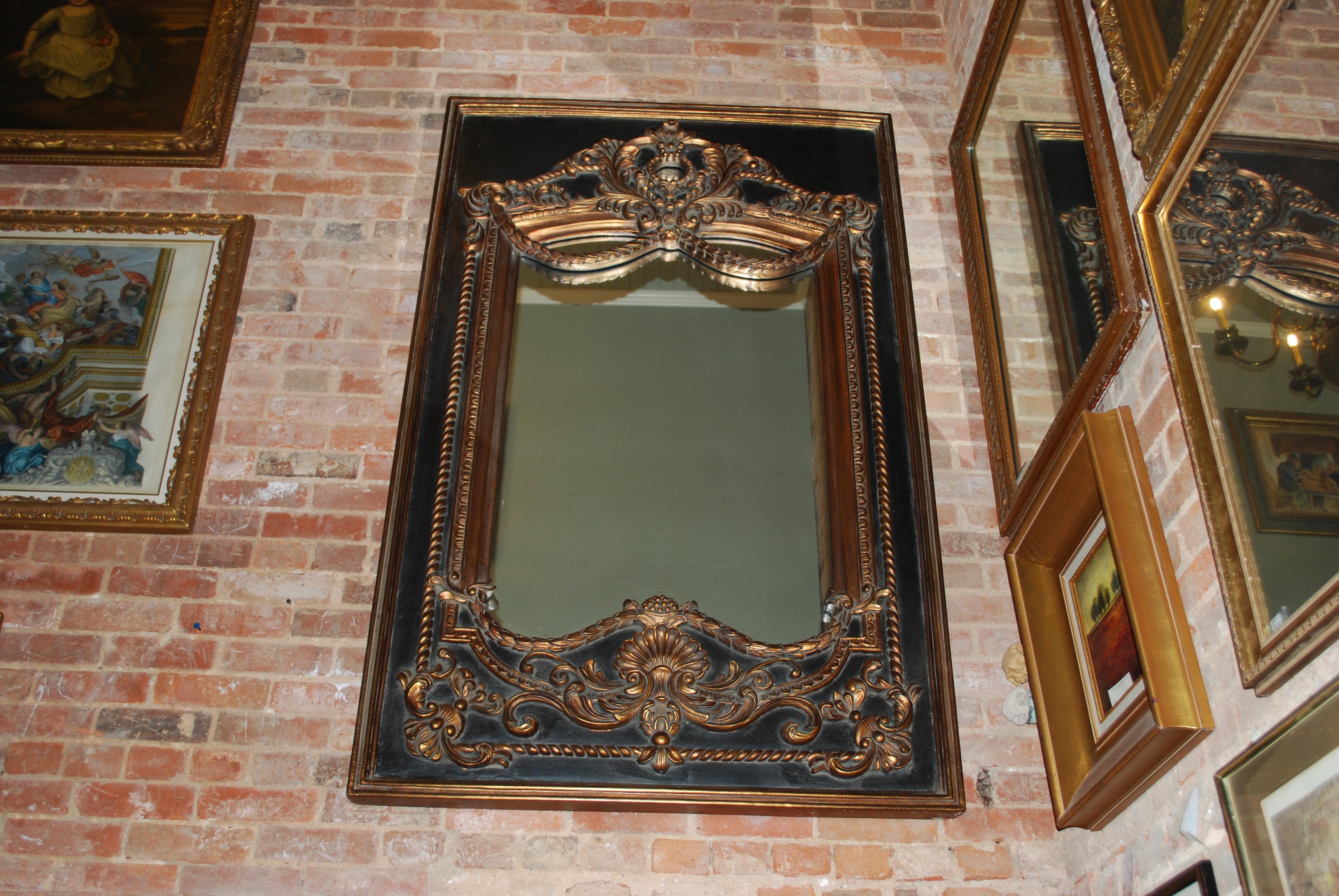 Vintage John Richard Trumeau Mirror | Chairish