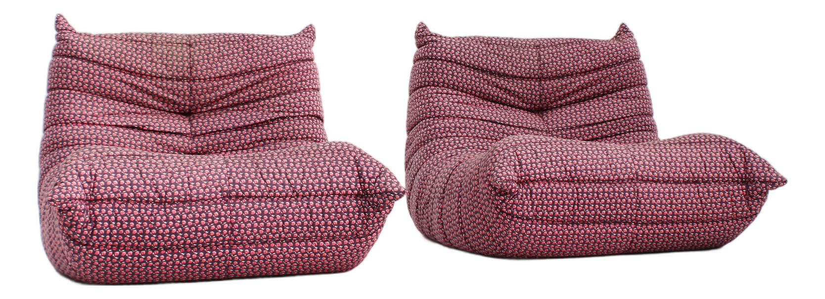 Vintage Togo Chairs by Michel Ducaroy for Ligne Roset, 1974, Set of 2