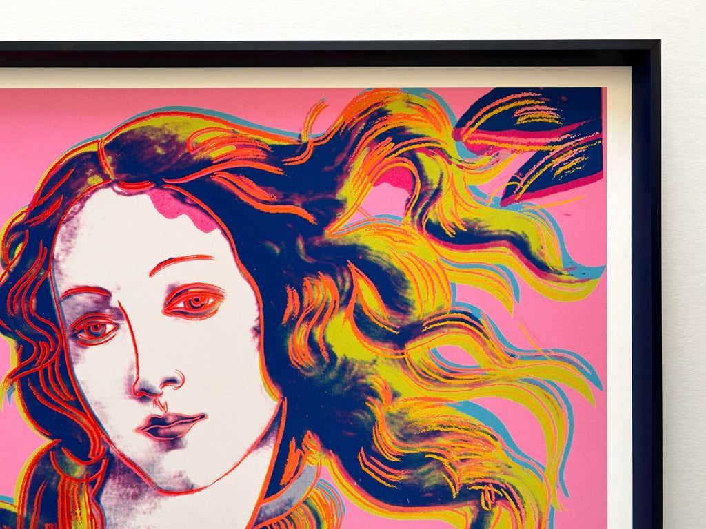 Andy Warhol Foundation Offset Lithograph Reproduction Print Framed