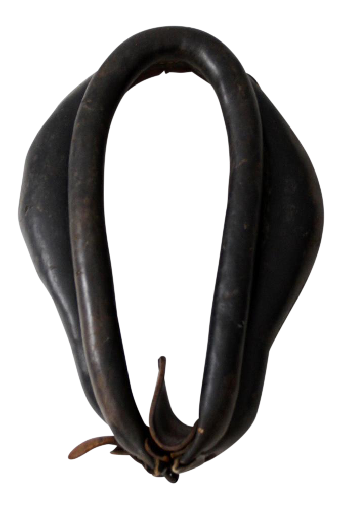 Antique Leather Horse Collar Chairish