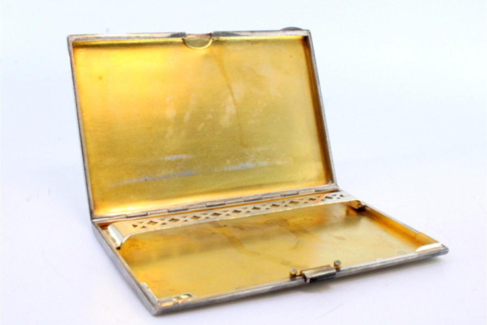 cigarette holder ring Swanson Gold Cigarette Ring