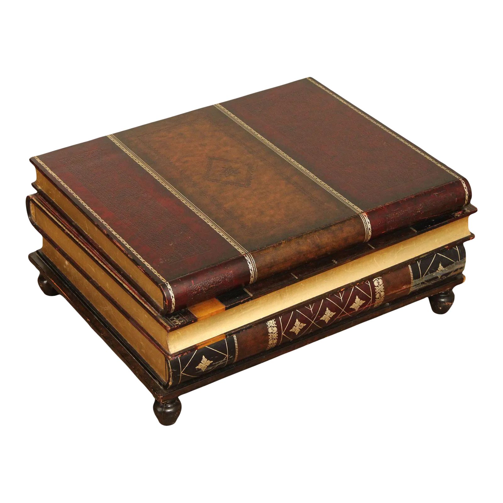 Maitland Smith Regency Style Faux Book Coffee Table Chairish