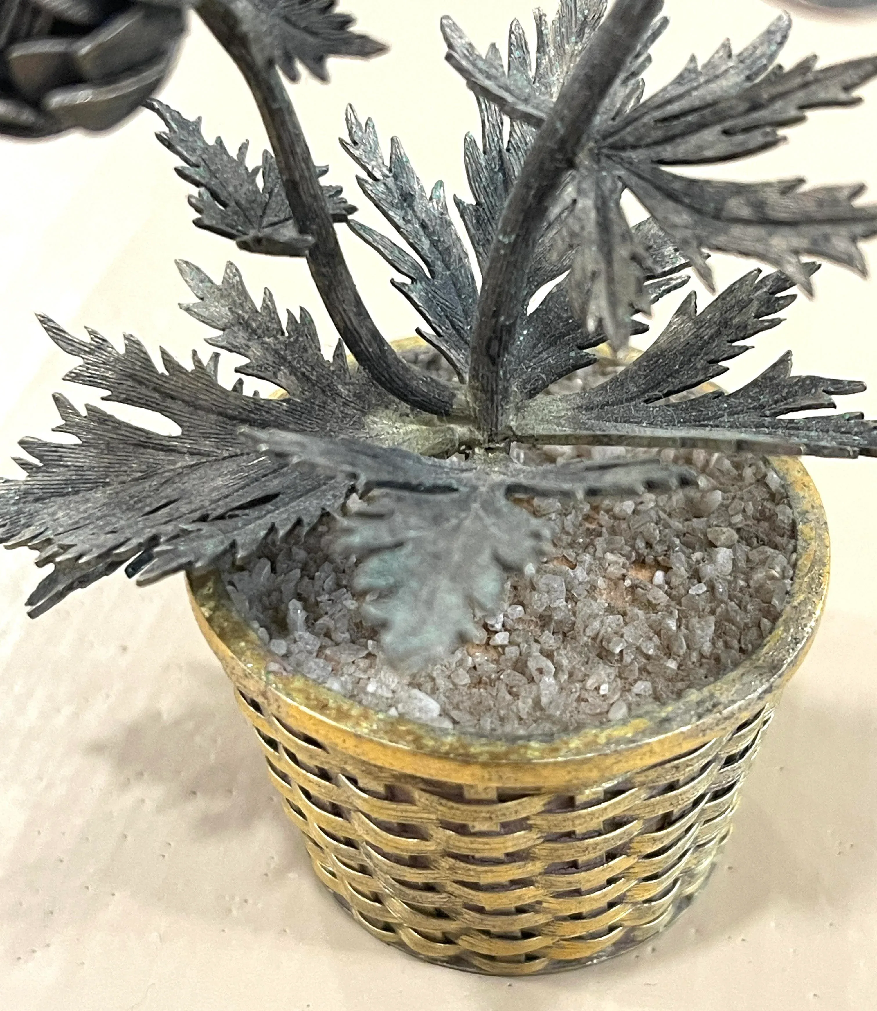 Tiffany & Co Janna Thomas Sterling Silver Potted Flower