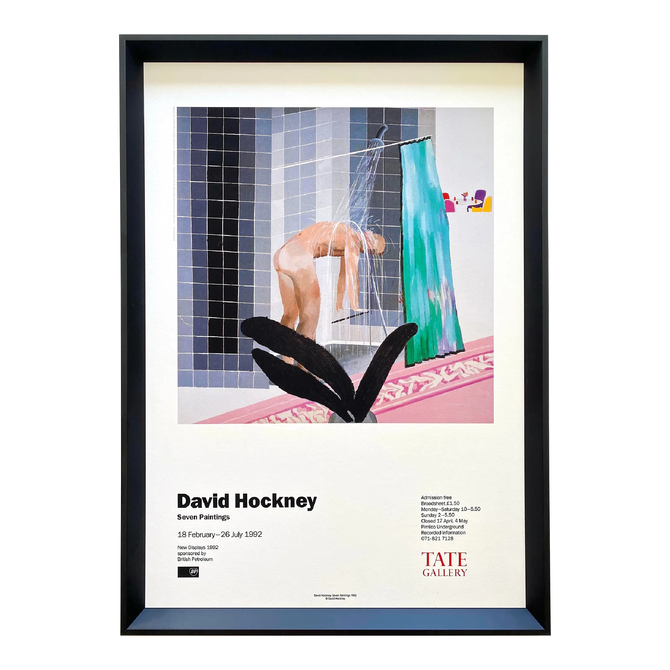 1980 David Hockney Celia,Paris ビンテージポスター Popped into Paris this past weekend to see the David Hockney