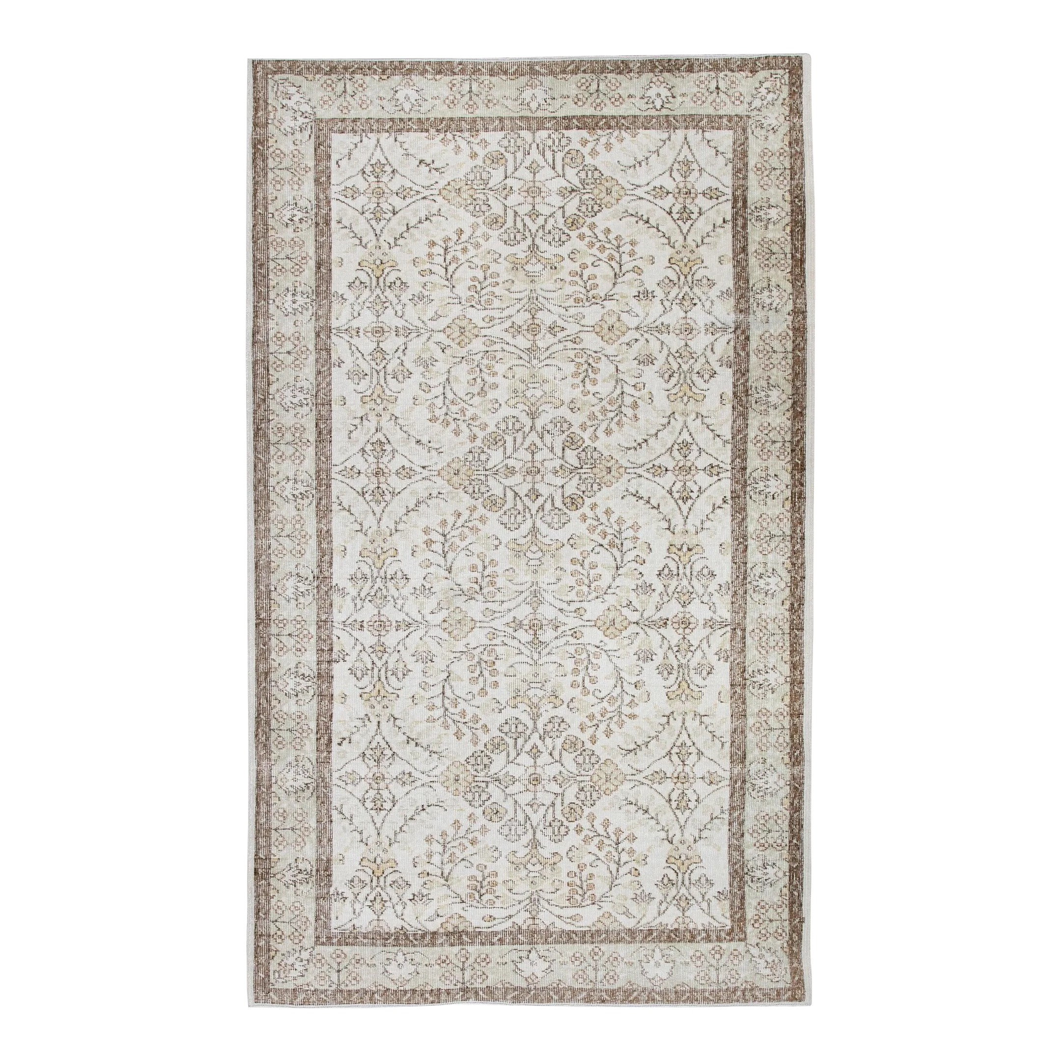 Vintage Turkish Rug 5'3