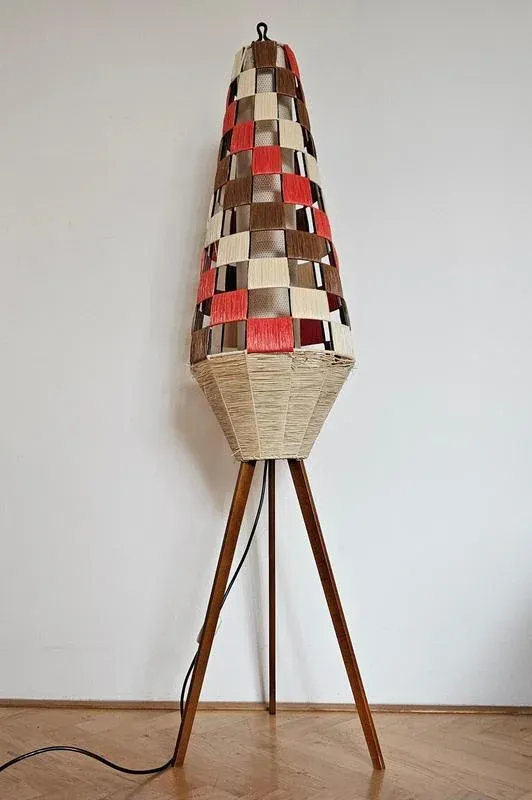 Mid-Century Rocket Tripod Floor Lamp, Germany, 1960s | Chairish
