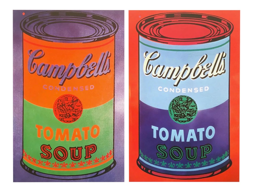 Andy Warhol Art Campbell Soup Can