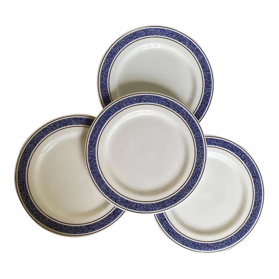 Late 20th Century Royal Doulton British Airways First Class Service Bread & Butter Plates with