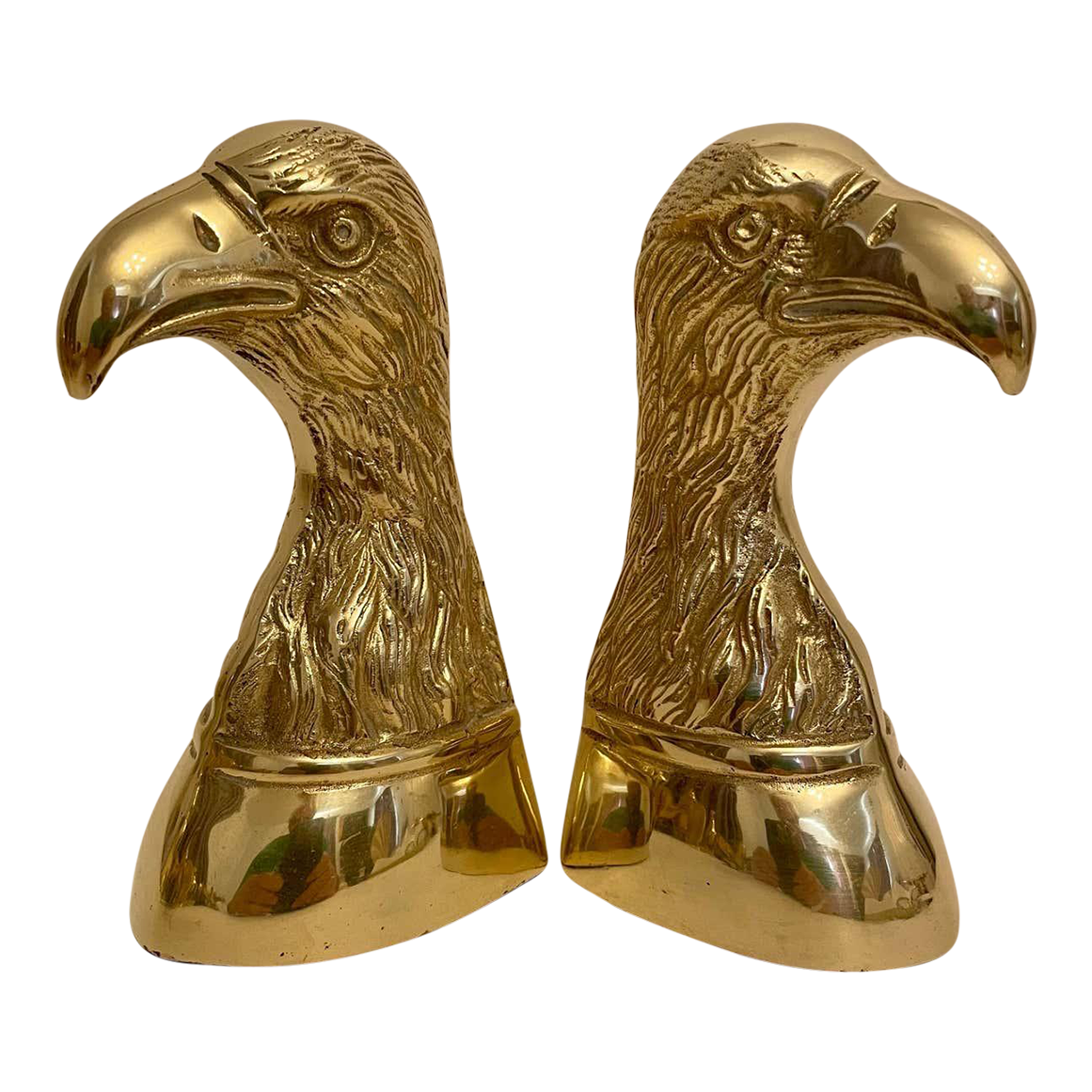 Vintage Brass Eagle Bookends A Pair Chairish