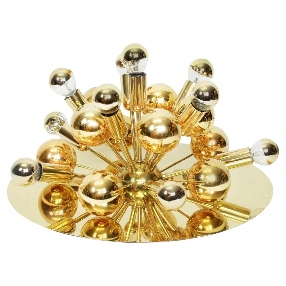Large Sputnik Wall Sconce attributed to Cosack, Germany, 1970s