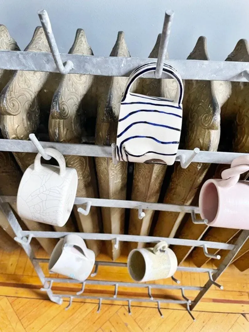 Antique French Zinc Bottle Rack | Chairish