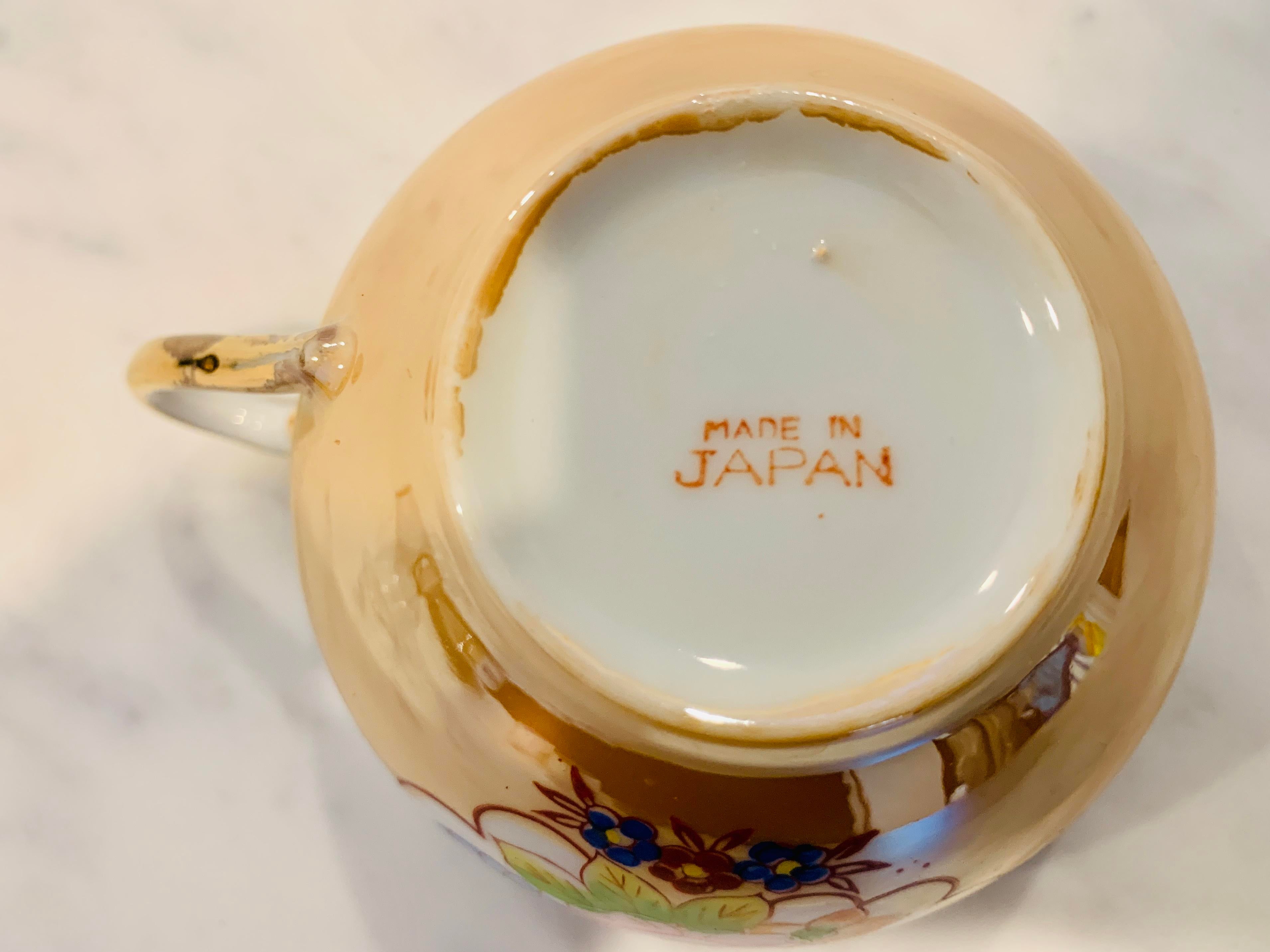 おちゃ 1930s-japanese-lusterware-