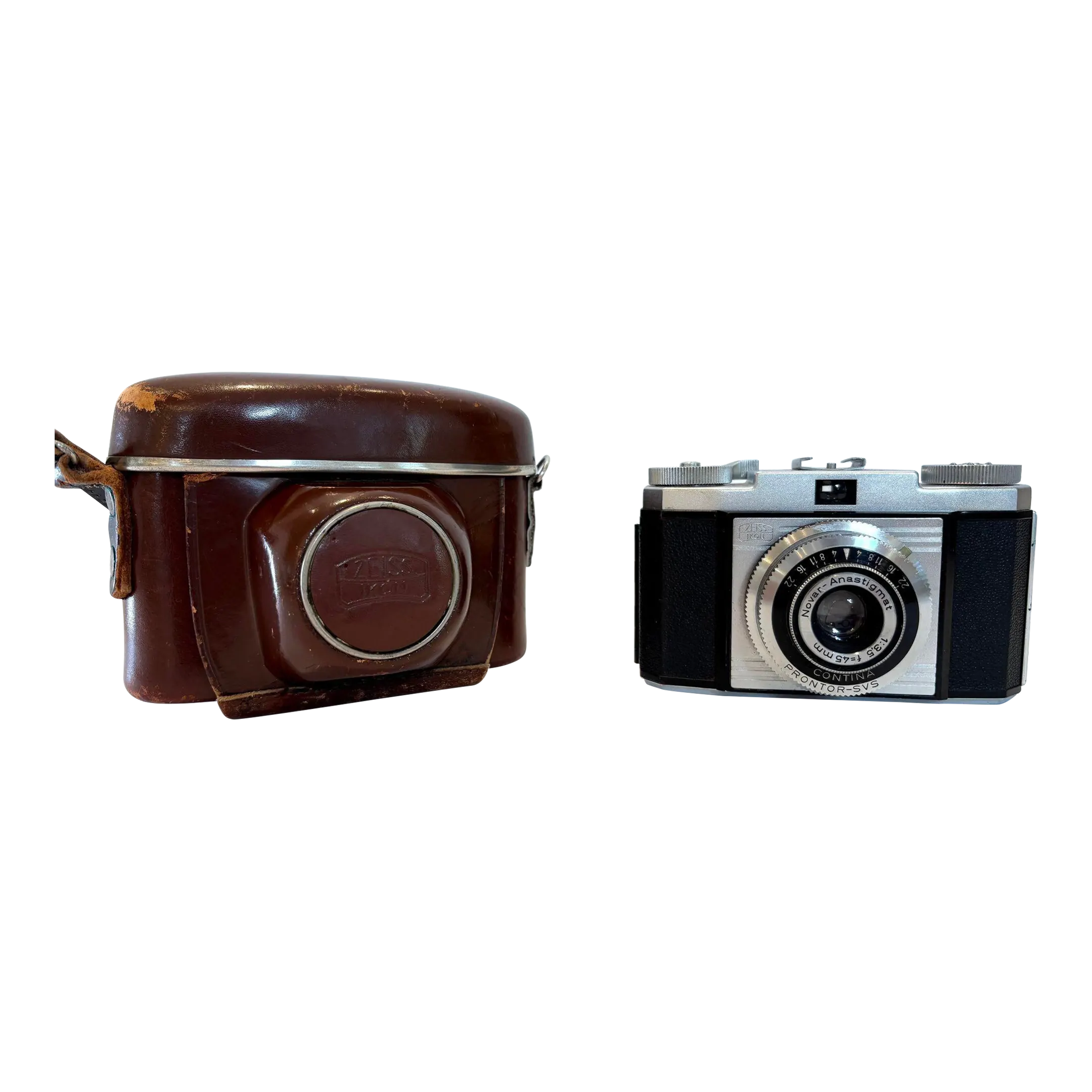 フィルムカメラ Zeiss Ikon Ikonta Novar-Anastigmat 75mm VINTAGE Zeiss Ikon Ikonta Film Camera w/ Novar Anastigmat