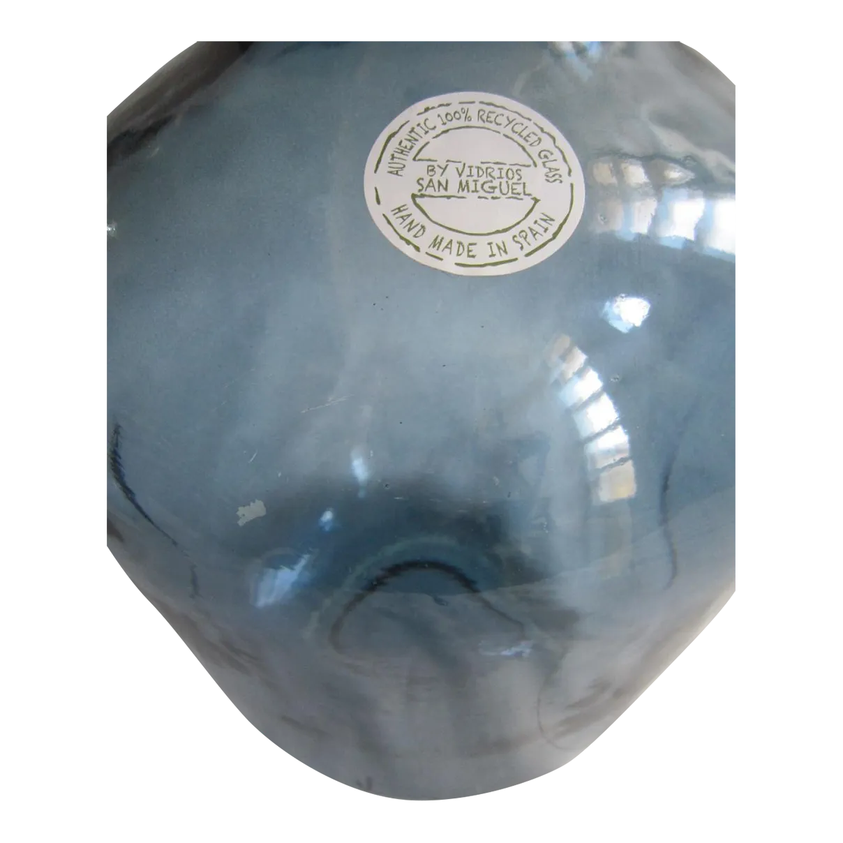 Vidrios San Miguel Blue Tall Vase Chairish