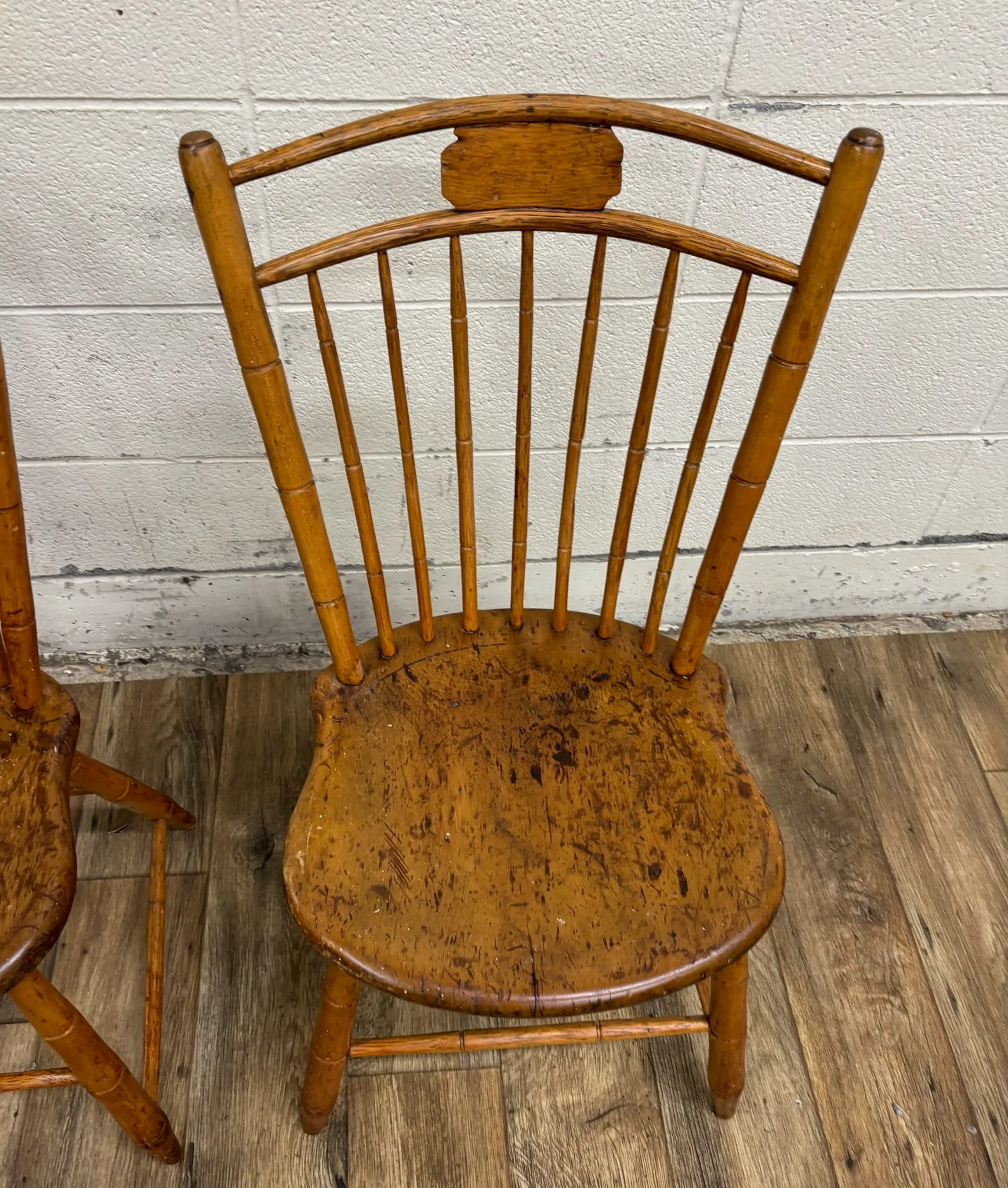 Antique Country Primitive Colonial Birdcage Windsor Handmade