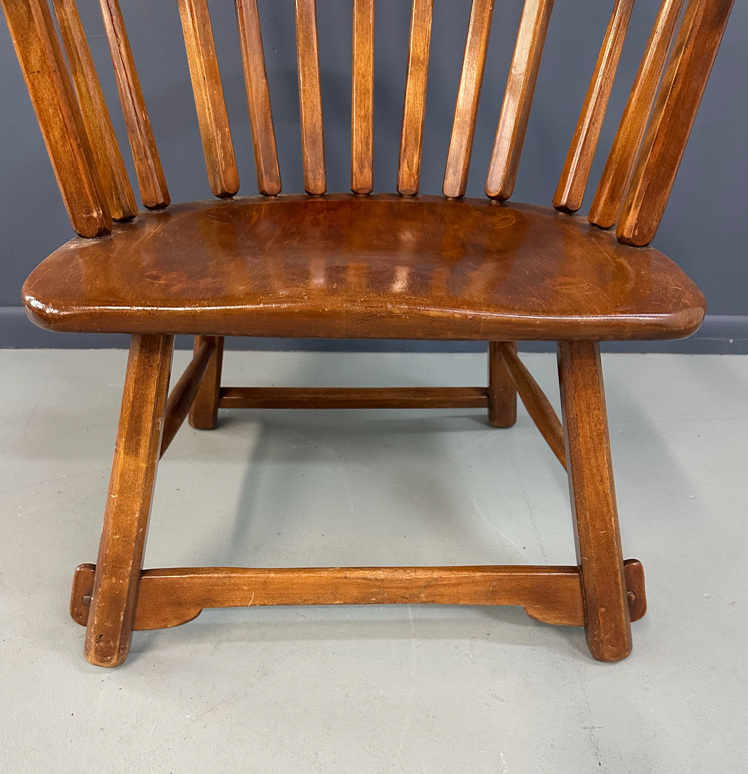 1950s Grand Windsor Chair by Herman De Vries for the Sikes