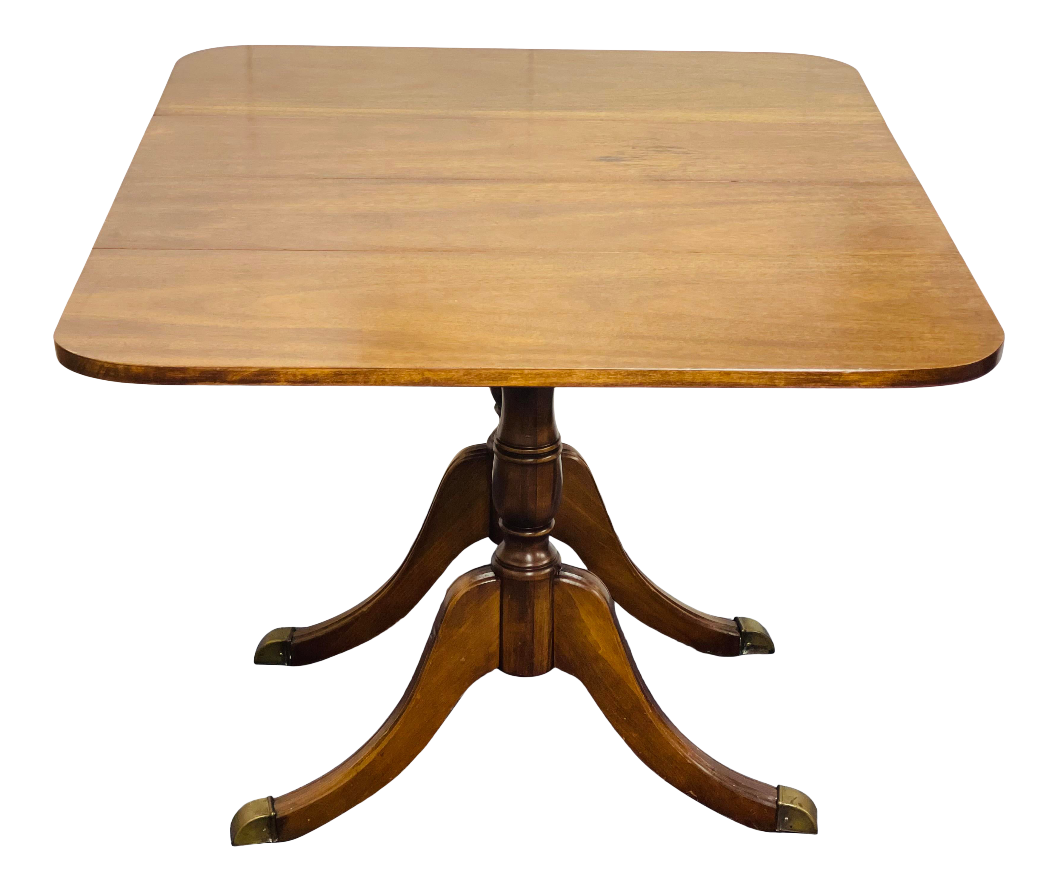 Duncan Phyfe Mahogany Drop Leaf Table Chairish