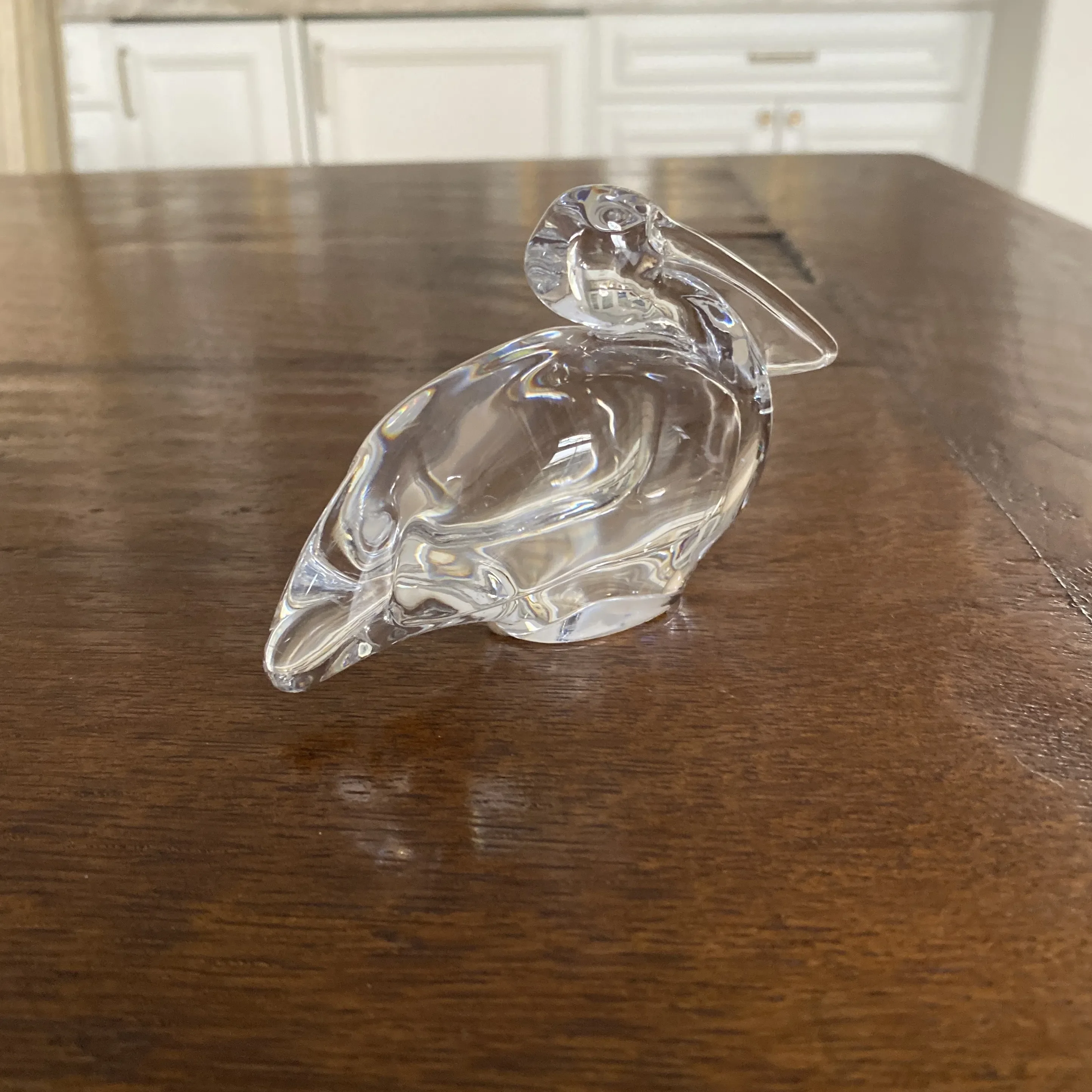 置物 Baccarat - 80s Baccarat Pelican Figurine Baccarat Crystal Pelican Figurine 3