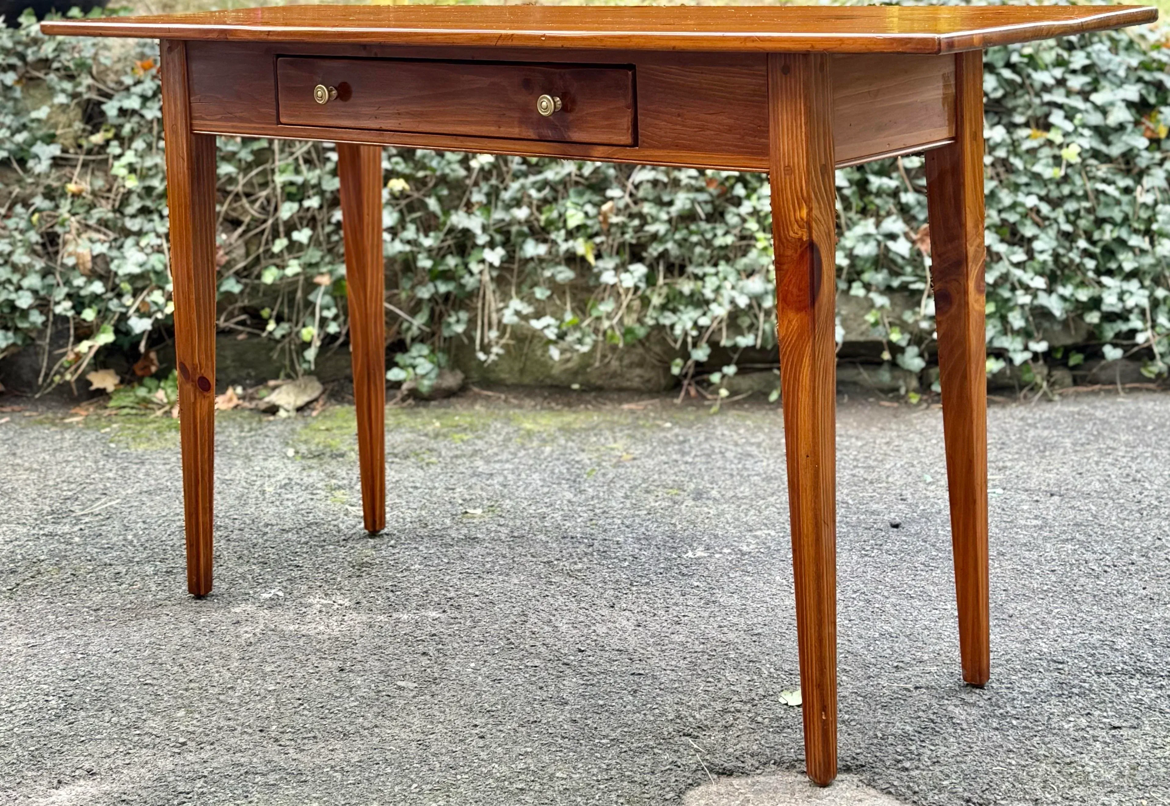 Ethan Allen Country Craftsman Pine Console Table