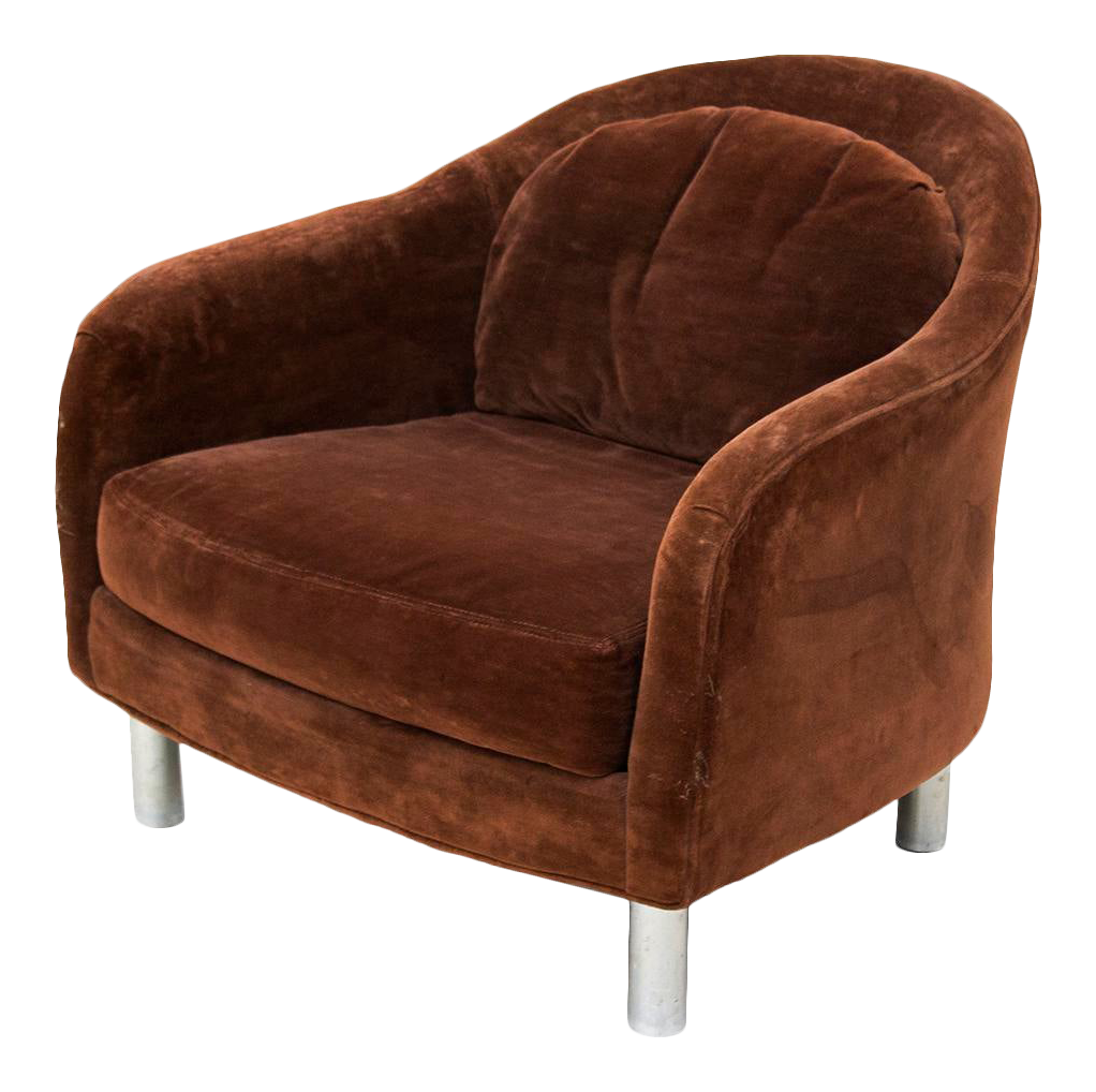 Brown Barrel Chair bet.yonsei.ac.kr