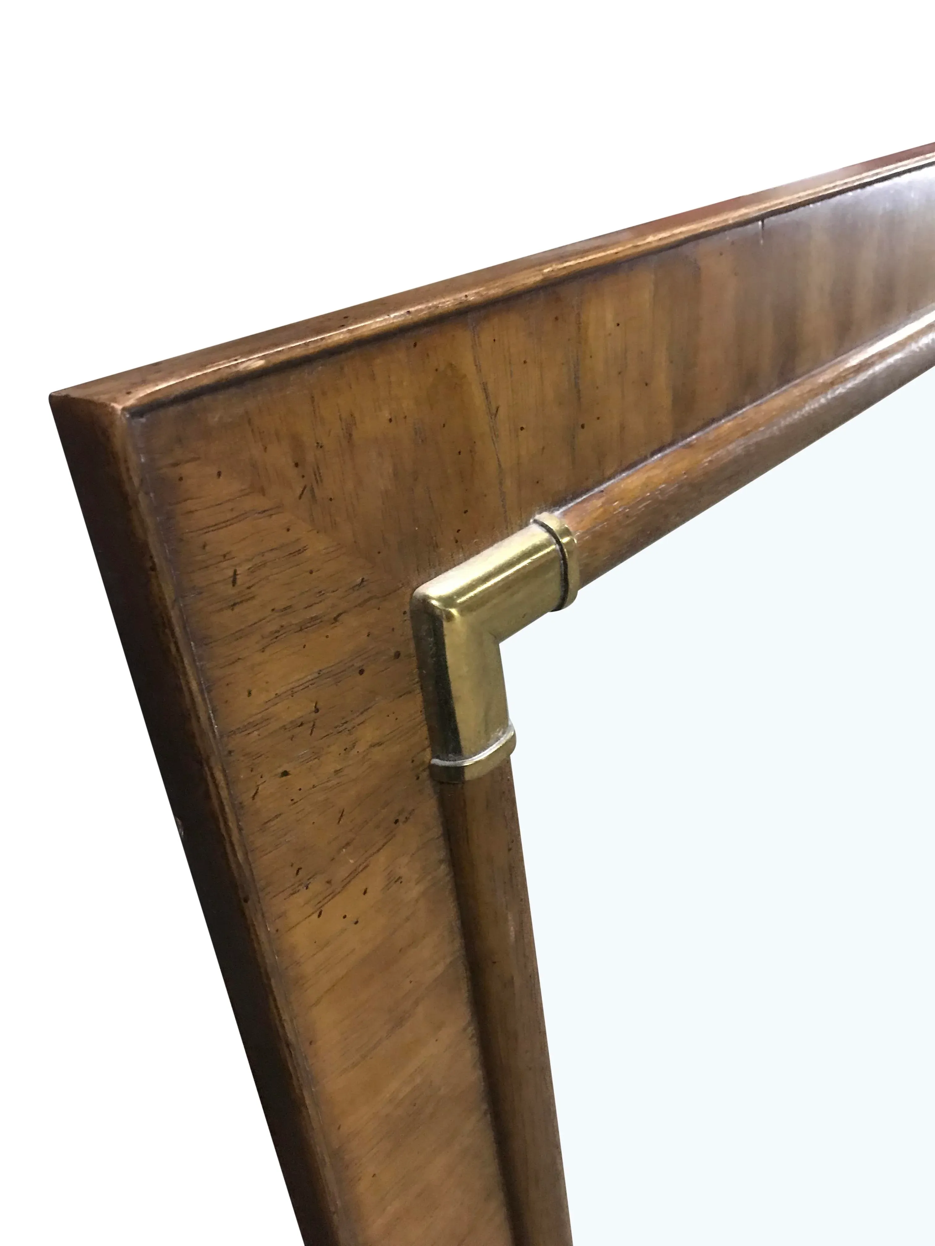 DREXEL HERITAGE 鏡 Drexel Heritage Campaign Mirror | Chairish