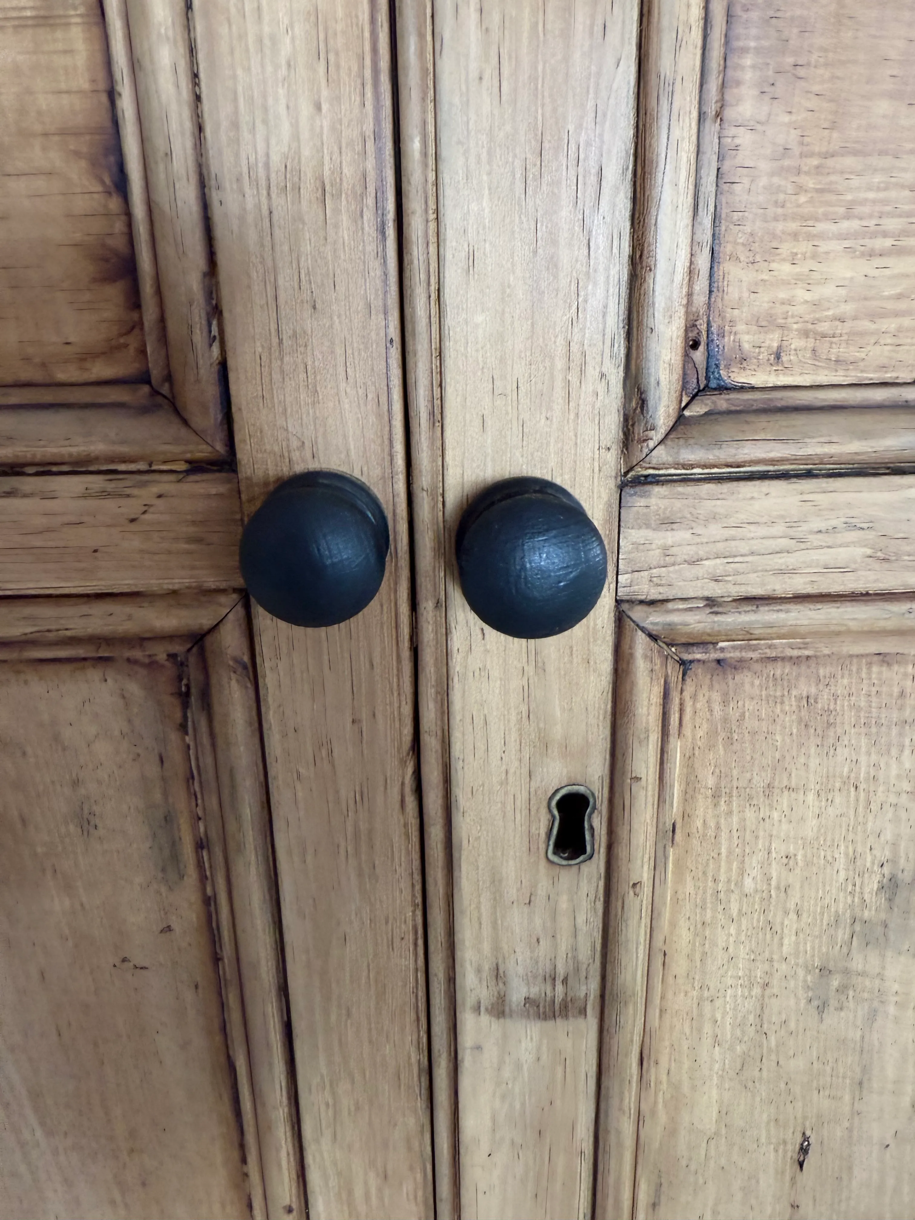 Antique Pine Georgian Corner Cupboard From England