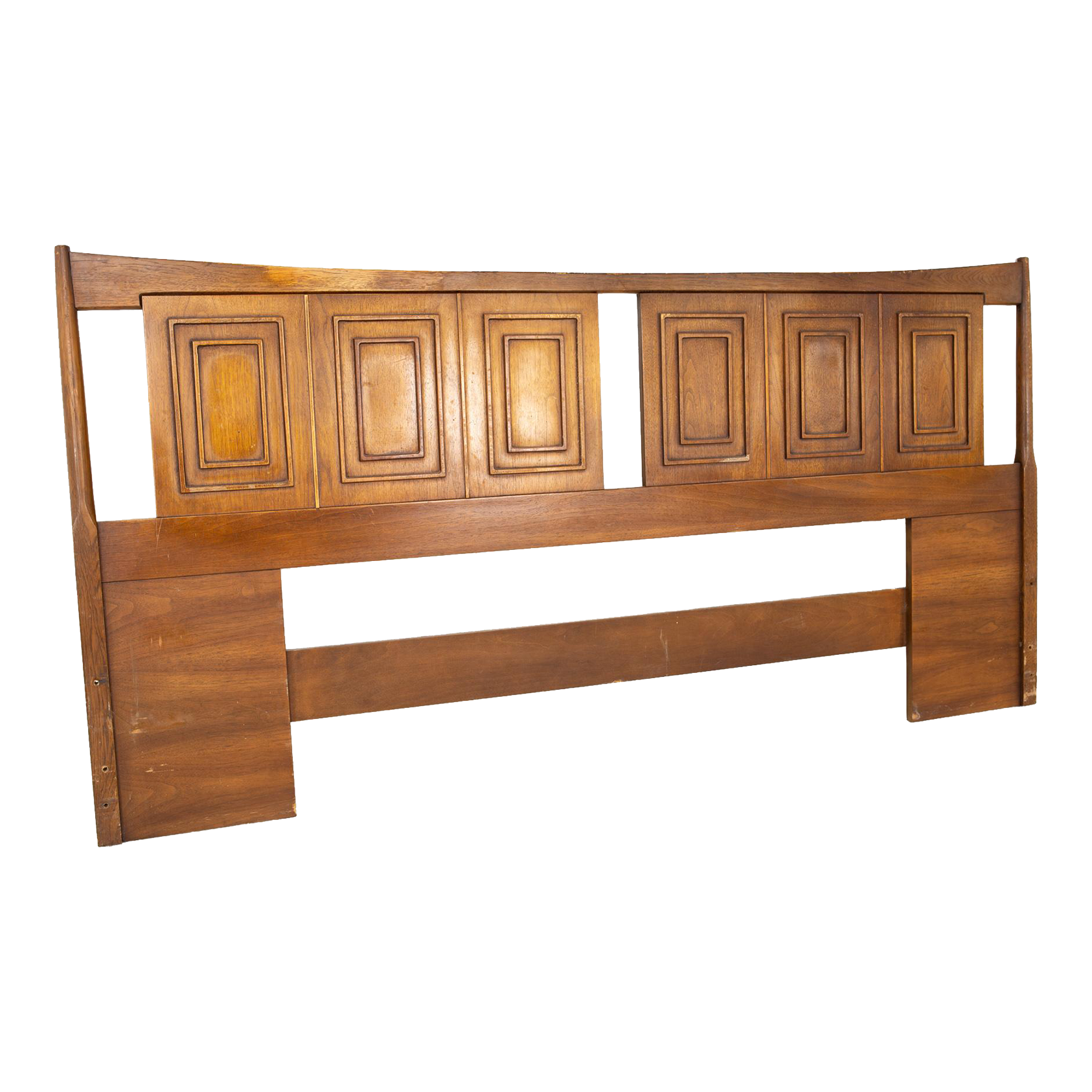 Broyhill Sculptra Mid Century King Headboard Chairish