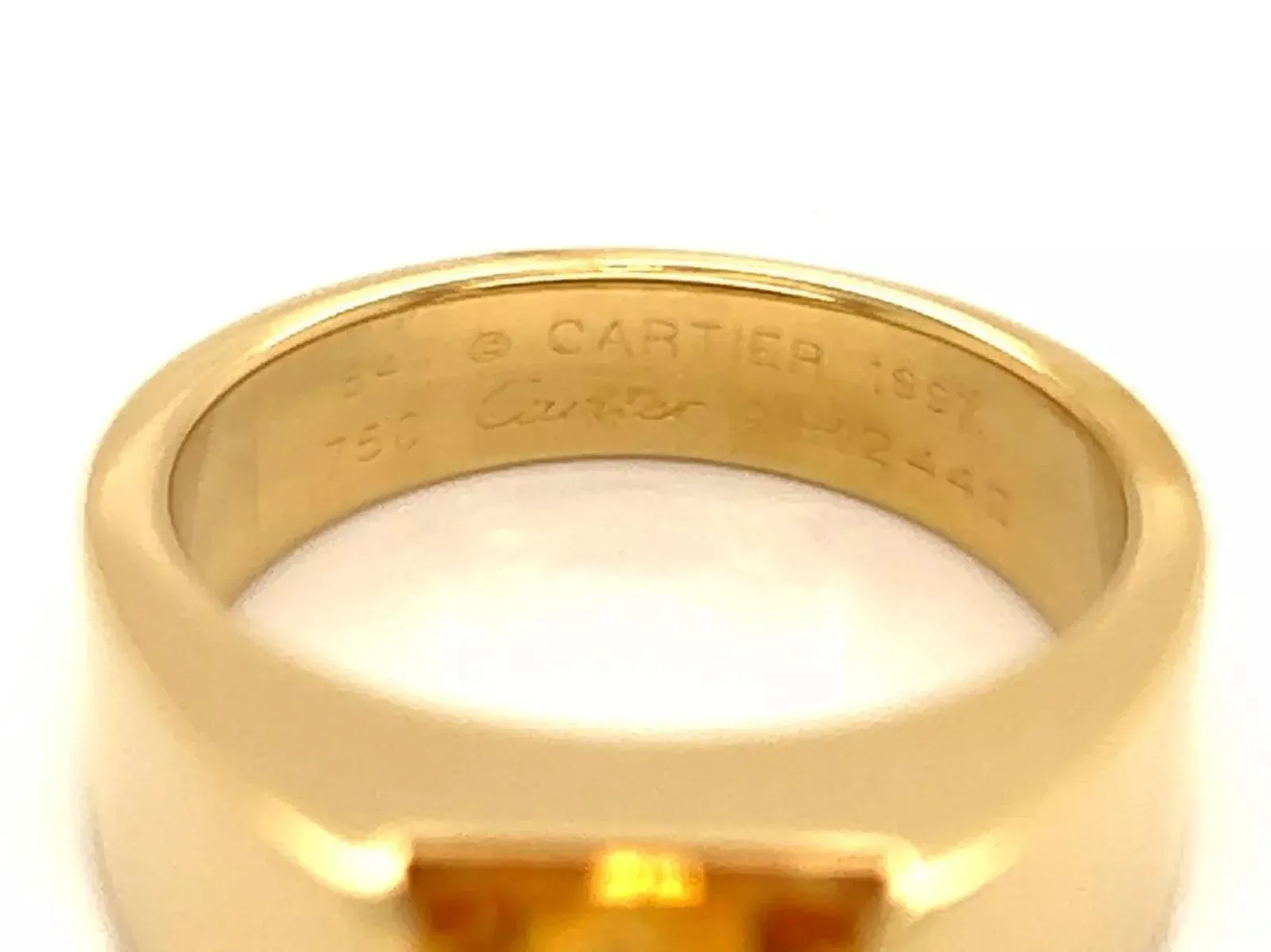 Cartier 18Kゴールド リング 楽天市場】カルティエ CARTIER C2 リング・指輪 8号 18金 K18